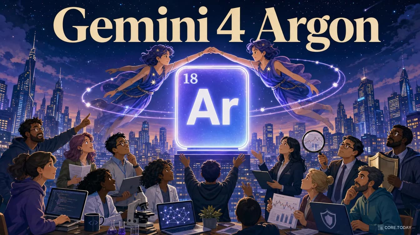 [특집] Gemini 4 Argon 모델 카드 정독 — 19개 시험의 속사정과 구글이 '배제할 수 없다'고 적은 세 줄