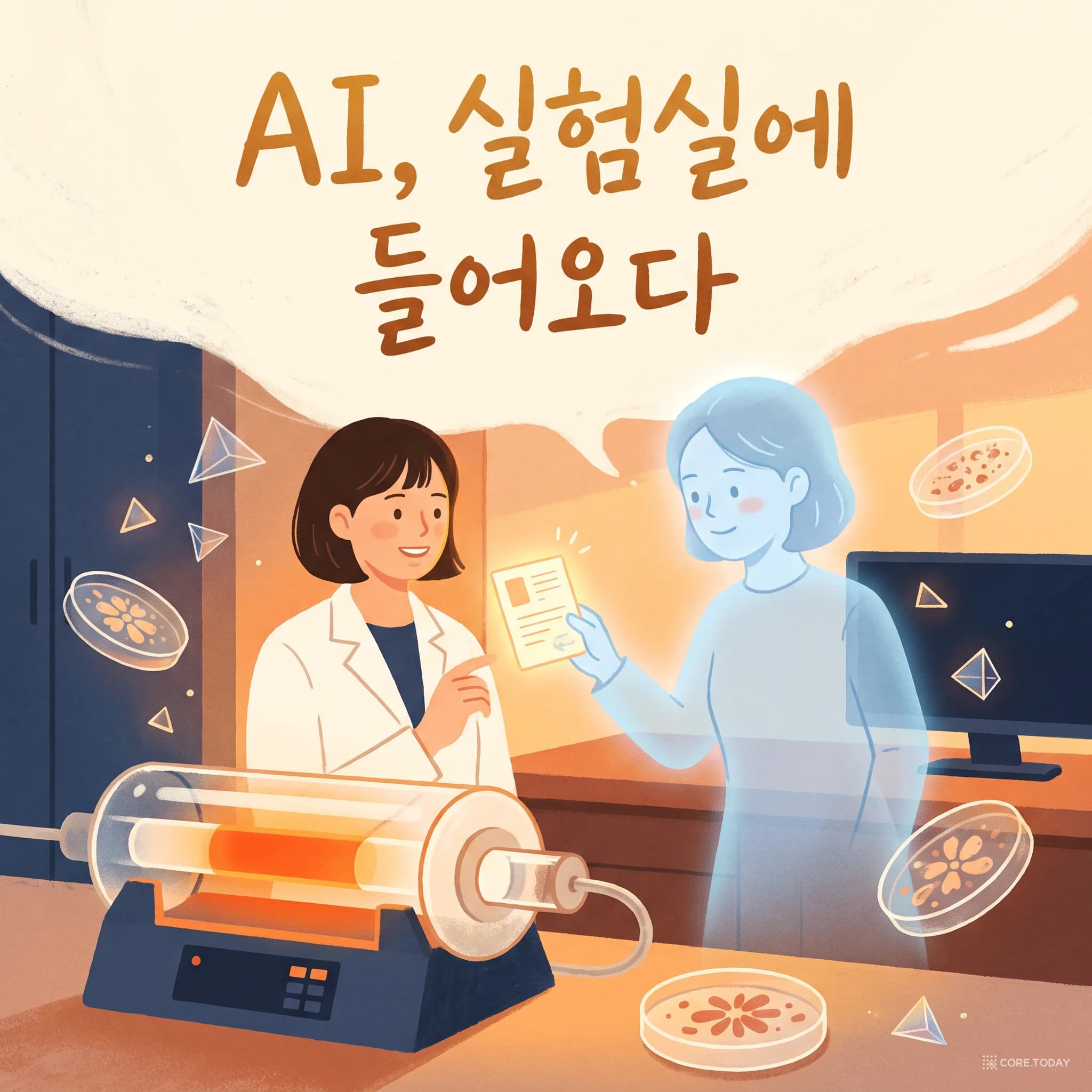 AI가 실험실에 들어왔다 — 구글 Co-Scientist가 진짜 물질을 만들어낸 과정