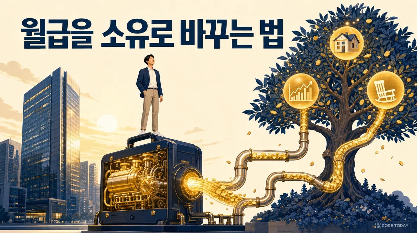 [특집] 월급은 엔진이지 목적지가 아니다 — 해커뉴스를 달군 '커리어로 부를 쌓는 법', 인적 자본을 소유로 바꾸는 70년의 경제학