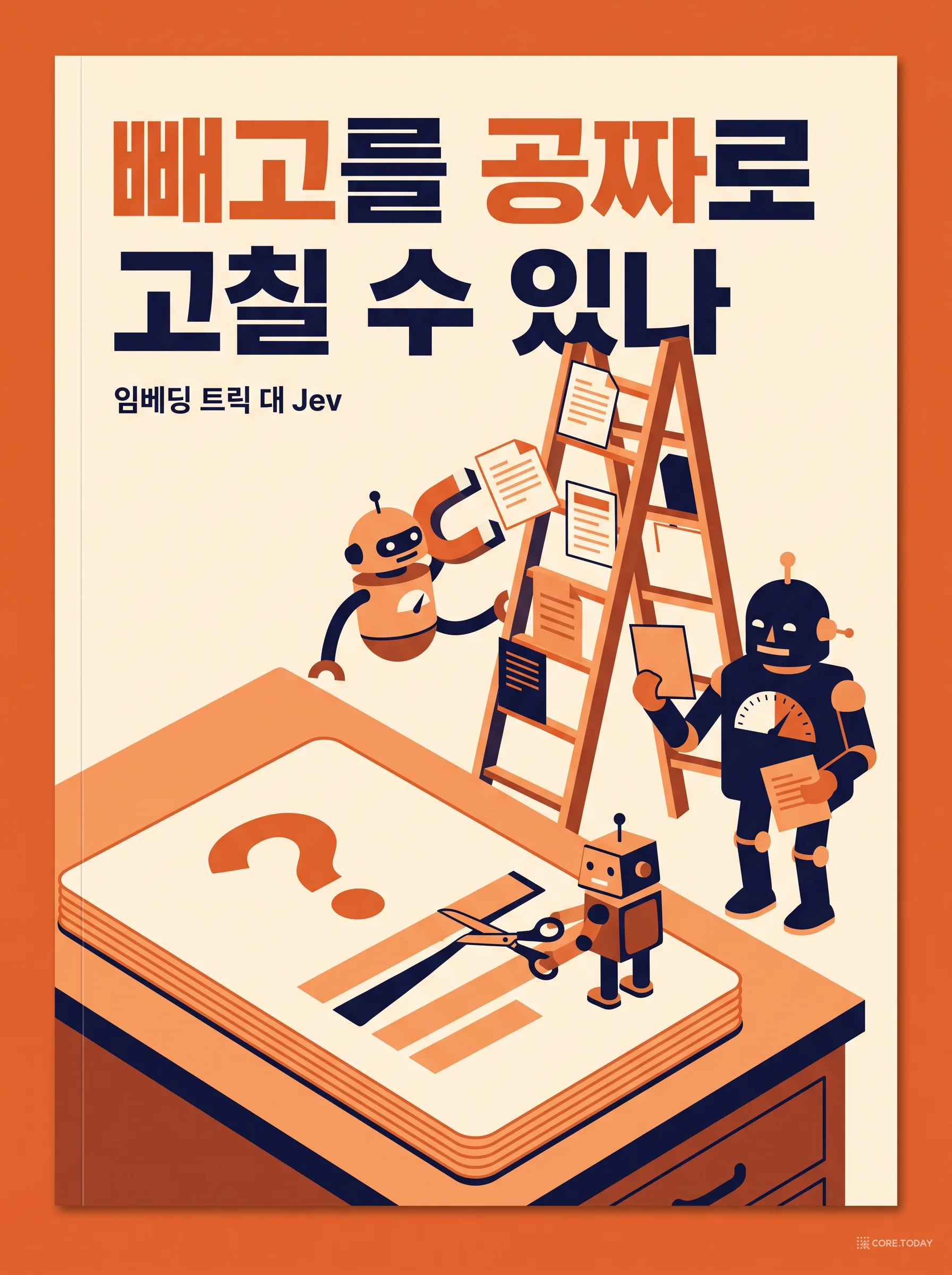 '빼고'를 공짜로 고칠 수 있나 — 임베딩 트릭 대 Jev, 한국어 제외 질문 50개 실측 (한국어 검색 스택 9편)