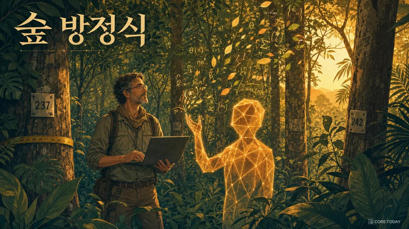 [특집] 숲 방정식 — 하버드 물리학자와 Claude가 20년 묵은 생태학 공식을 끝까지 계산하자 벌어진 일: 'Claude 모양 과학' 해부