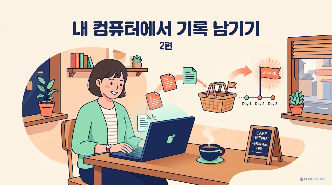 Git, 이것만 알면 협업한다 2편 — 내 컴퓨터에서 기록 남기기: status·add·commit
