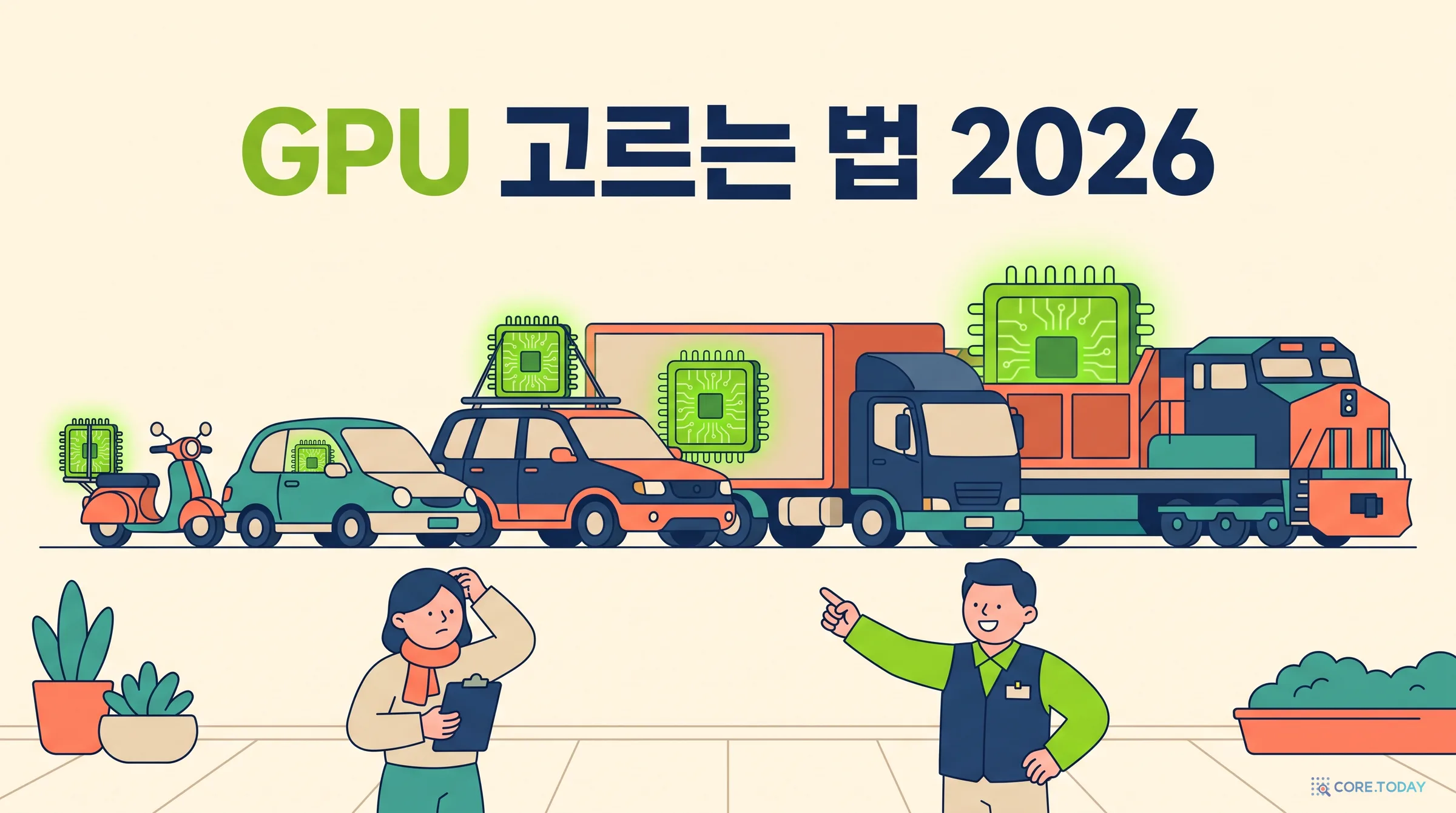 GPU 고르는 법 2026 — A100·H100·L40S·B200, 이름만 봐도 아는 엔비디아 GPU 가이드