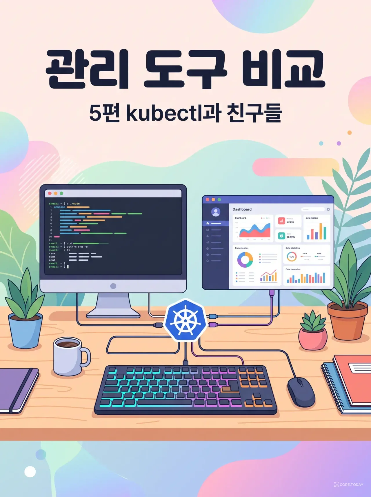 쿠버네티스 첫걸음 5편 — kubectl·k9s·Headlamp·Freelens·Lens: 쿠버네티스 관리 도구, 왜 쓰고 무엇을 고를까