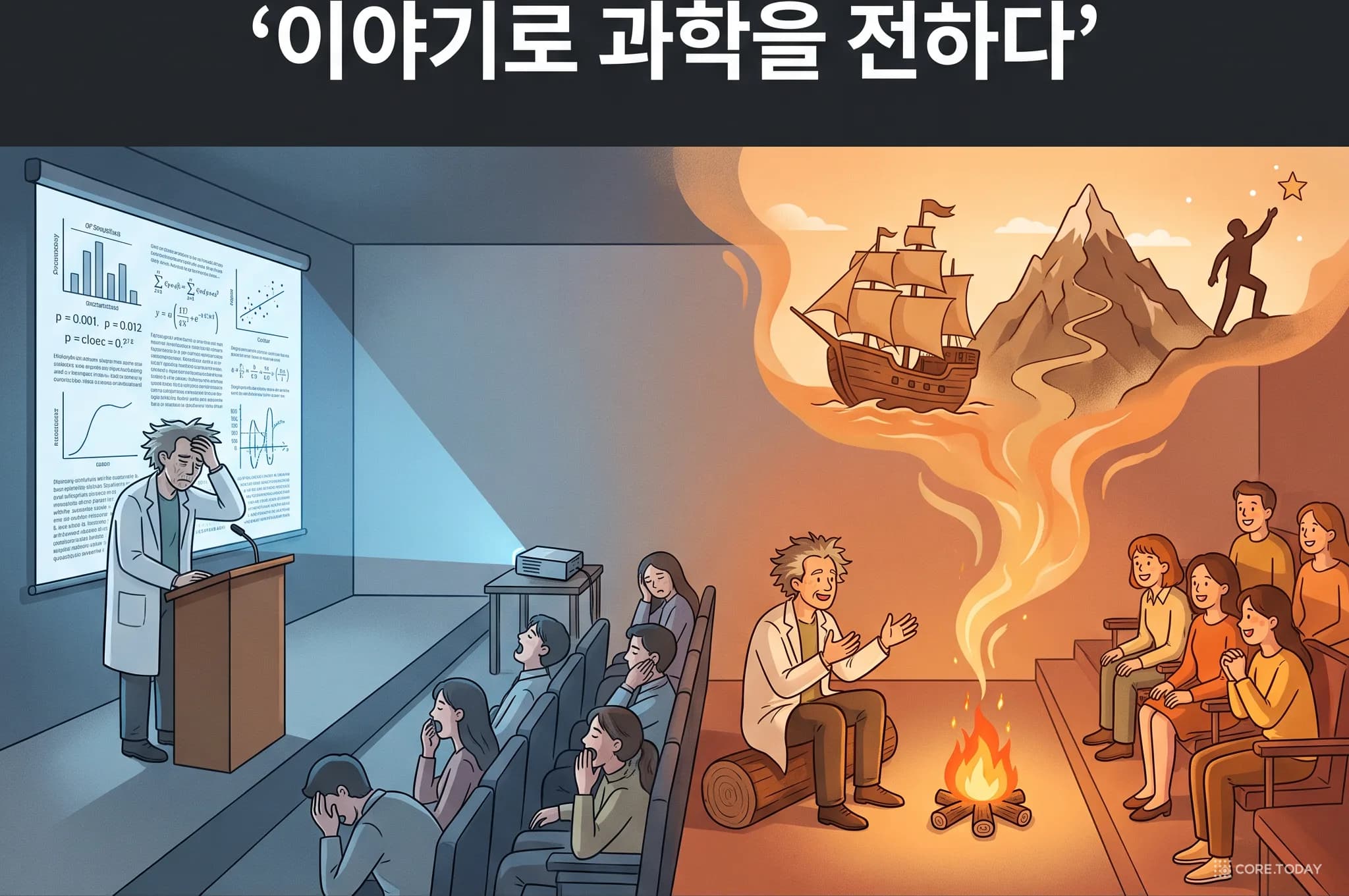 [특집] 일화의 복수는 데이터가 아니다? — 달스트롬의 PNAS 논문으로 읽는 '이야기로 과학을 전하는 법', 그리고 AI가 이야기꾼이 된 2026년