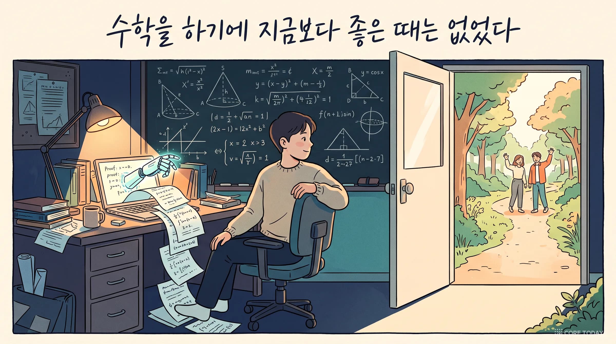 [특집] 수학을 하기에 지금보다 좋은 때는 없었다 — 3Blue1Brown이 AI 시대의 박사과정생에게 보낸 40분짜리 답장