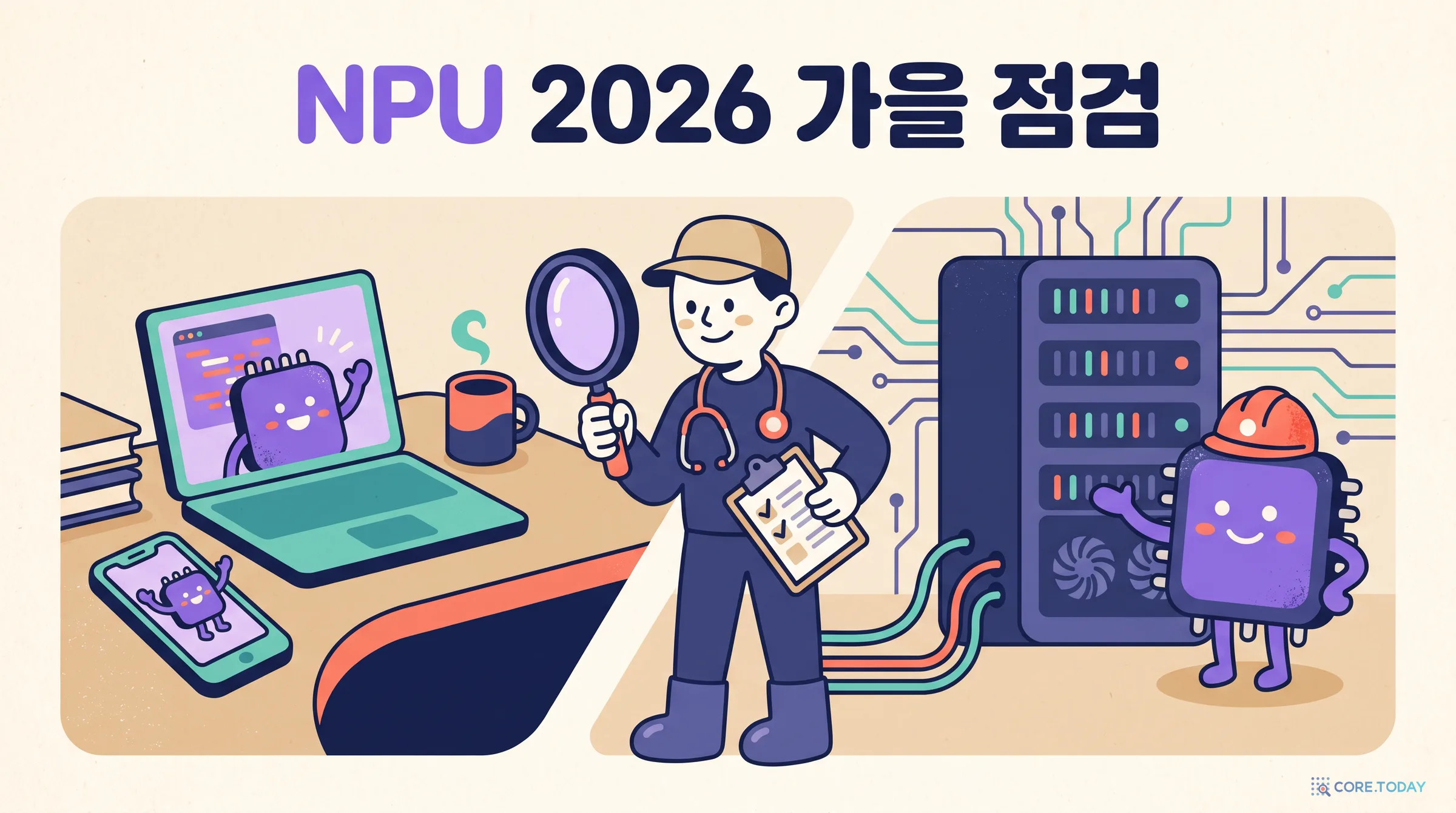 NPU, 2026년 가을의 성적표 — TOPS의 함정부터 국산 NPU 실전 투입까지