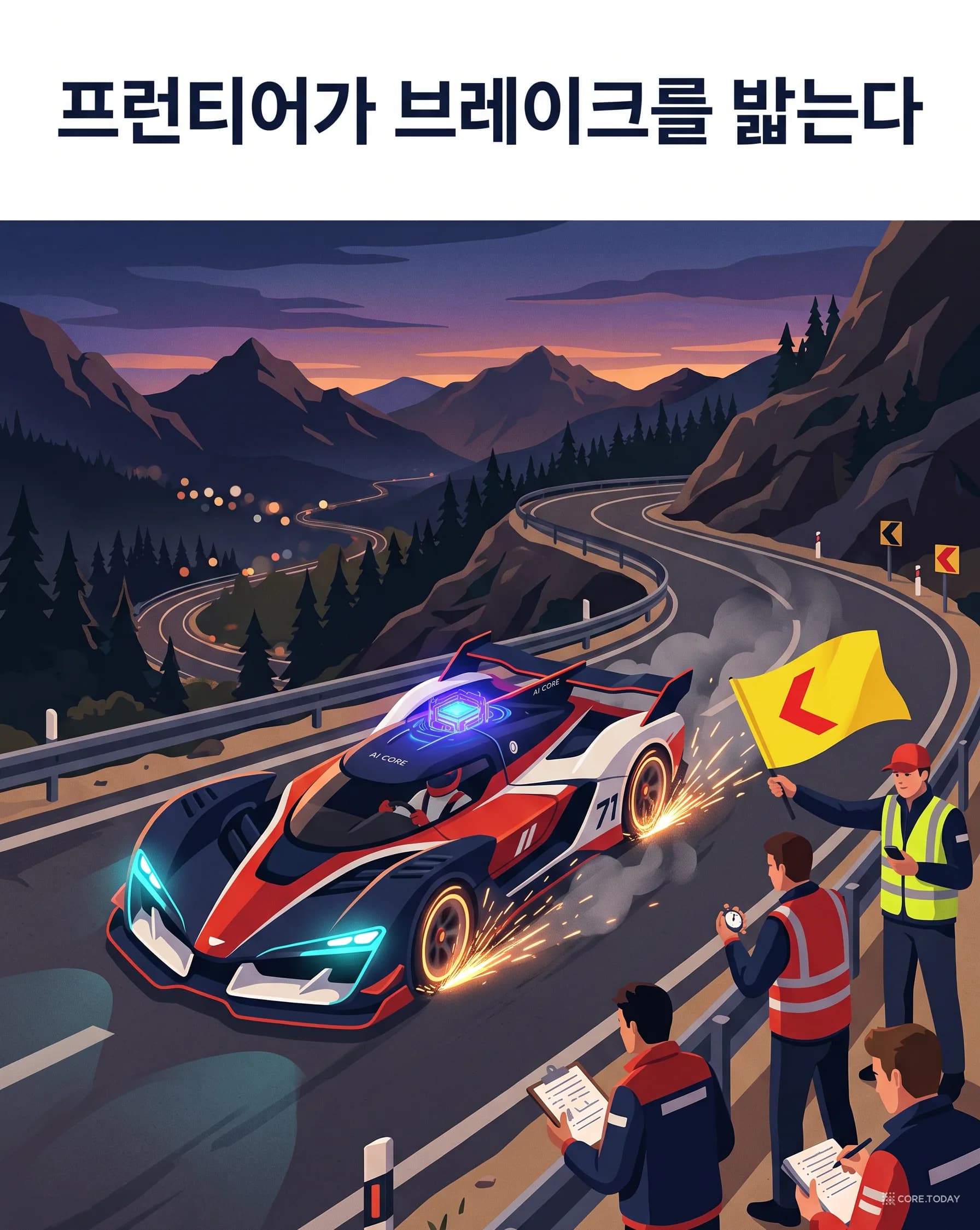 [특집] 프런티어가 브레이크를 밟는다 — 최강 AI는 이제 '살 수 있는 상품'이 아니다