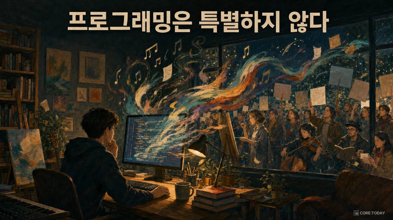 [특집] 프로그래밍은 특별하지 않다 — 글리프의 질문: '예술가들은 AI가 예술에 나쁘다는 걸 안다. 왜 프로그래머는 자신이 예술가라는 걸 모를까?'
