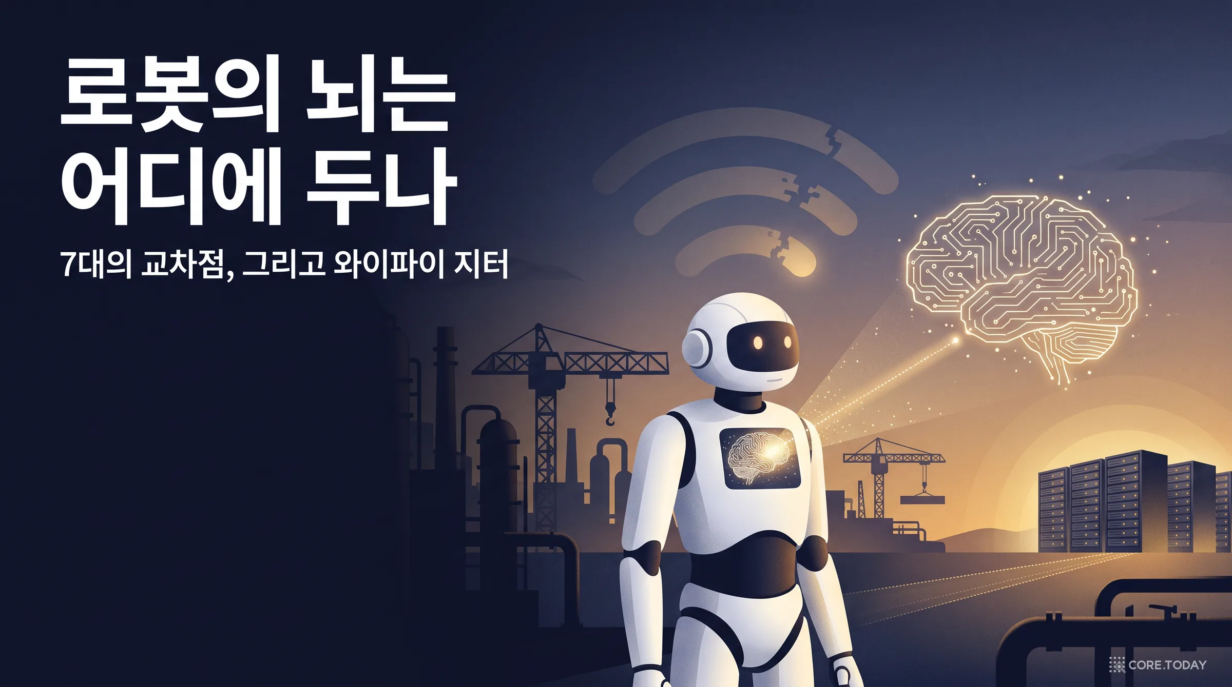 [특집] 로봇의 뇌는 어디에 두나 — 7대의 교차점, 그리고 와이파이 지터