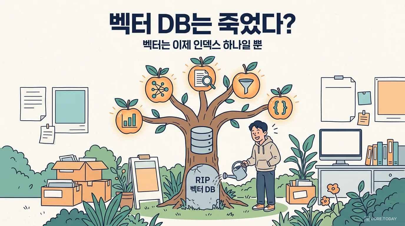 [특집] 벡터 데이터베이스는 죽었다? — 터보퍼퍼가 벡터를 '색인 하나'로 내린 이유와 2026년 검색 인프라의 지각변동