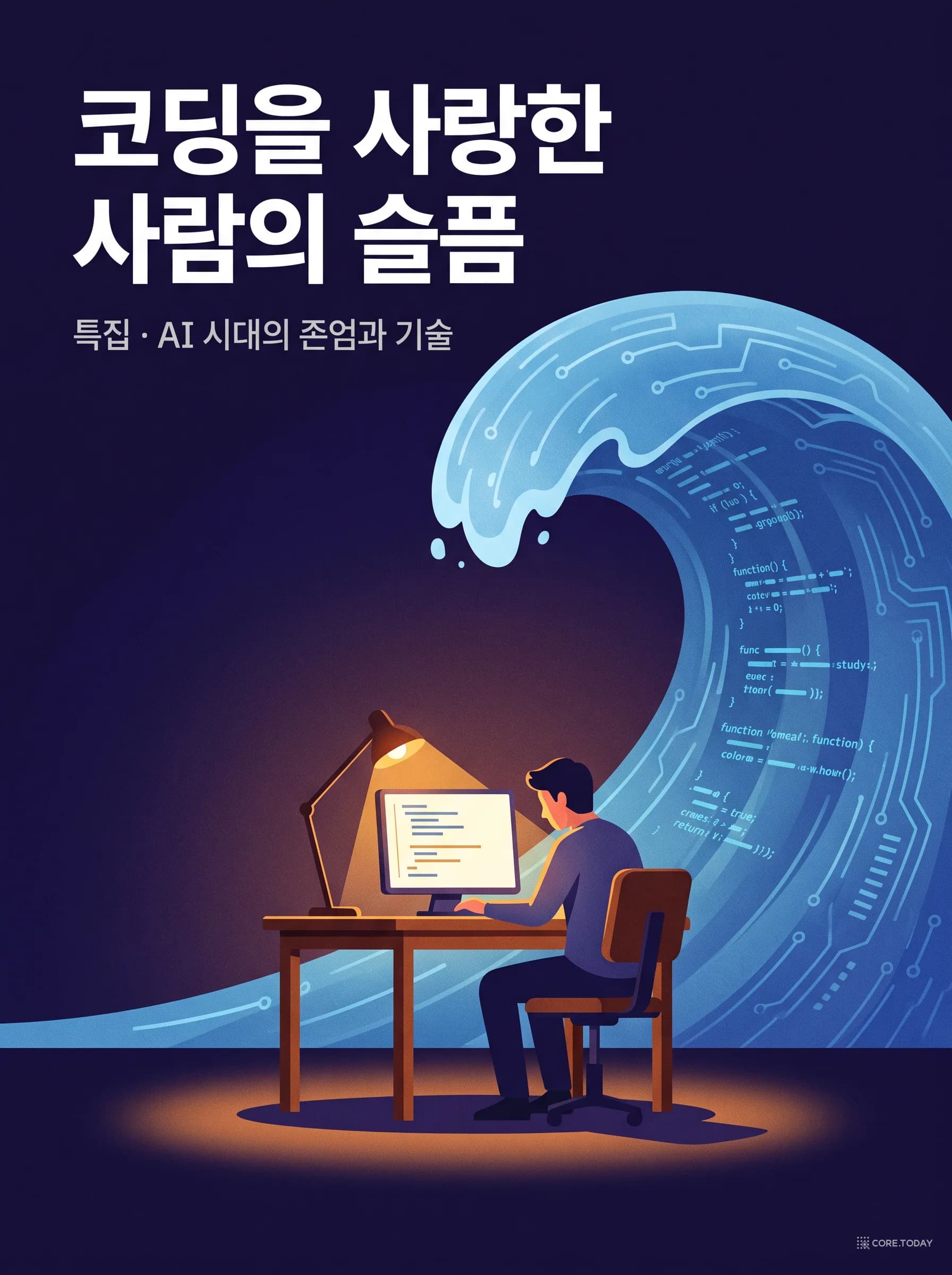 코딩을 사랑한 사람의 슬픔 — 「Feeling sad about AI」가 건드린 것, 그리고 2026년의 데이터