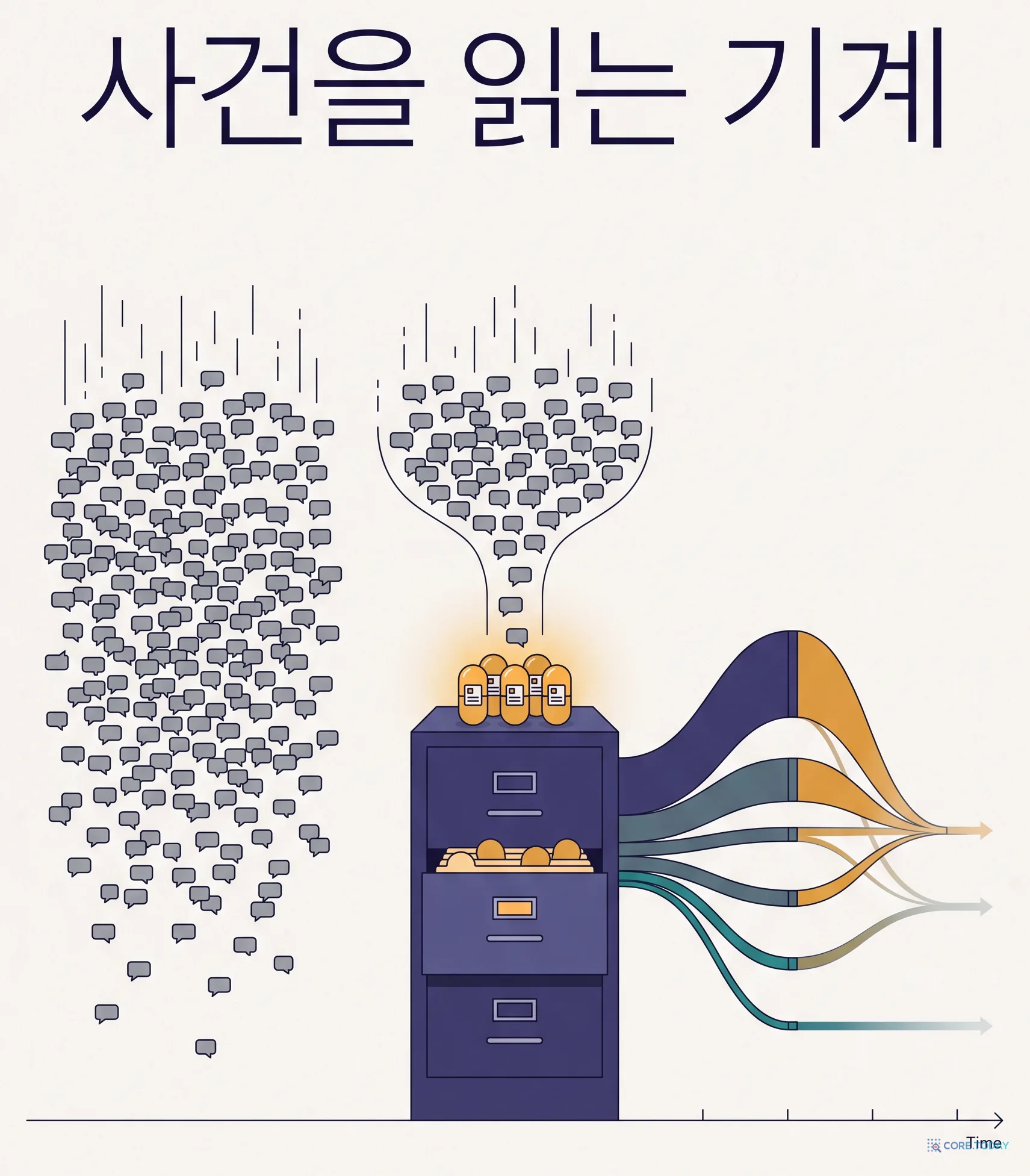 8,722개의 트윗에서 41개의 사건을, 라벨 없이 — RAG와 구조 엔트로피로 사건의 생몰을 추적하다 (WWW 2026)