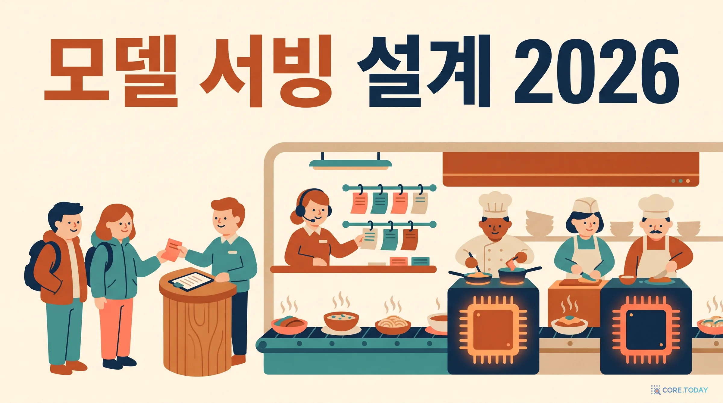 모델 서빙 설계 가이드 2026 — 요청 하나의 여정으로 배우는 구조와 노하우