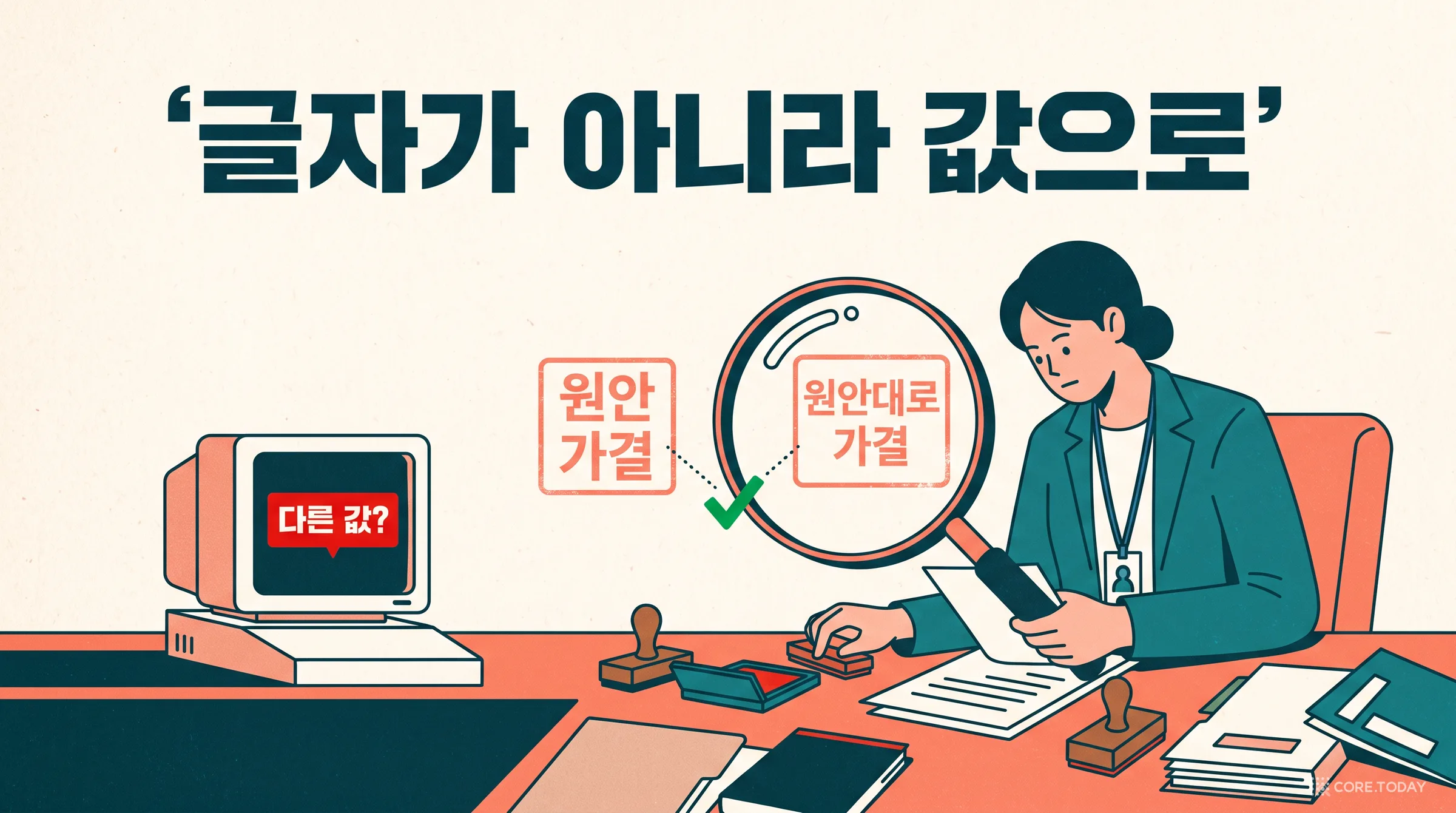 ‘가결’과 ‘원안대로 가결’은 같은 값인가 — 글자 유사도를 걷어 내고 값의 ‘해상도’로 비교하기