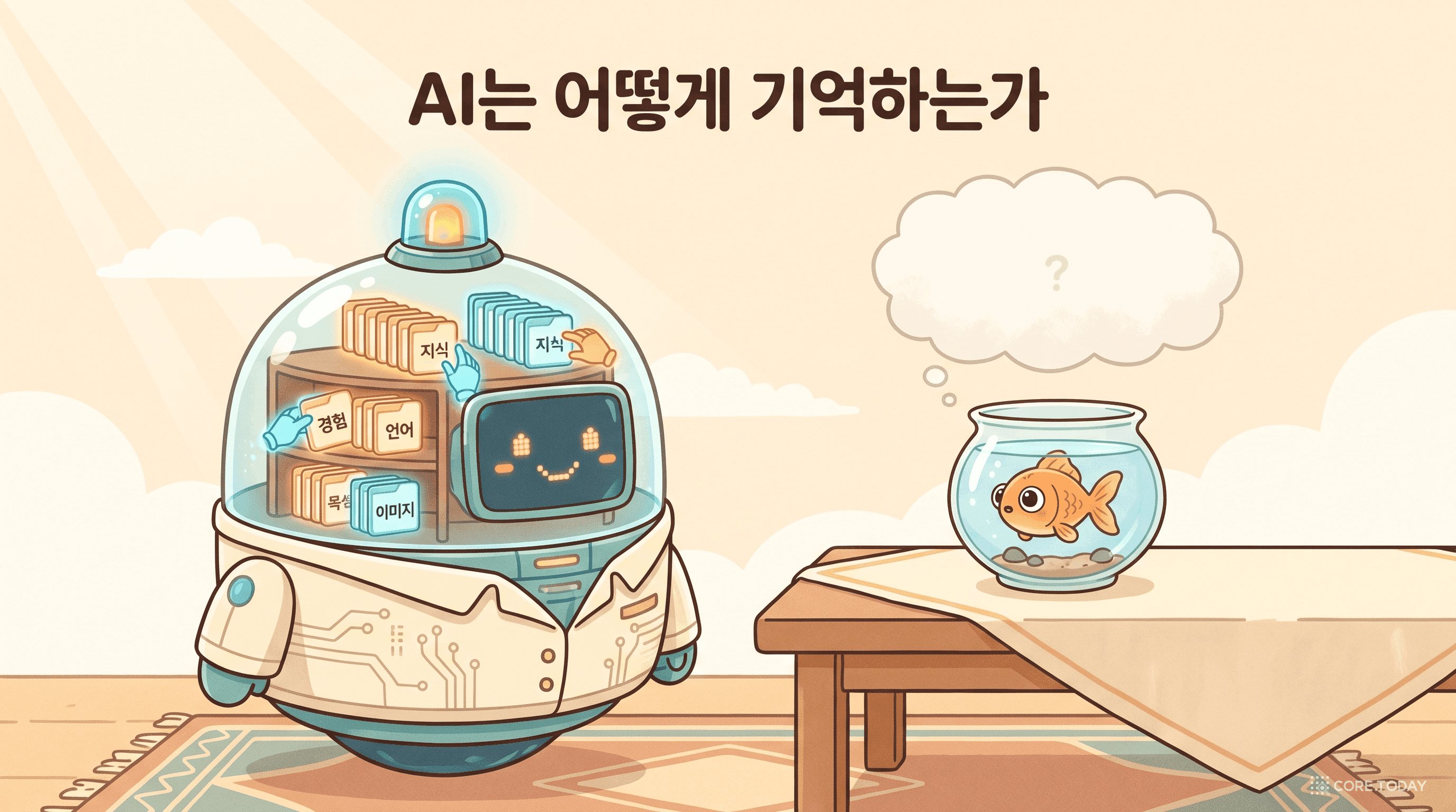 AI는 어떻게 기억하는가: 에이전트 메모리와 '잊지 않는 기계'의 과학