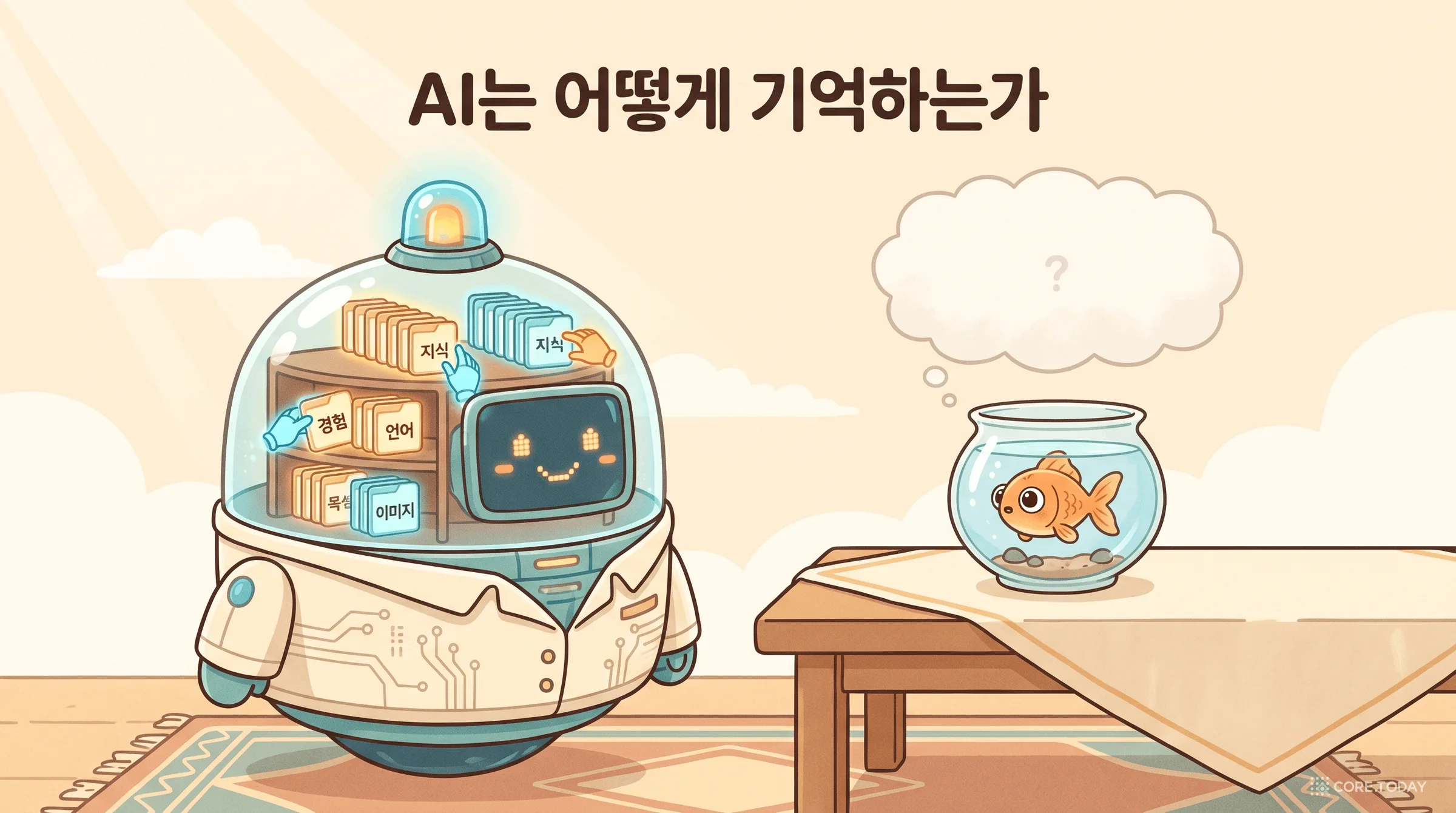 AI는 어떻게 기억하는가: 에이전트 메모리와 '잊지 않는 기계'의 과학