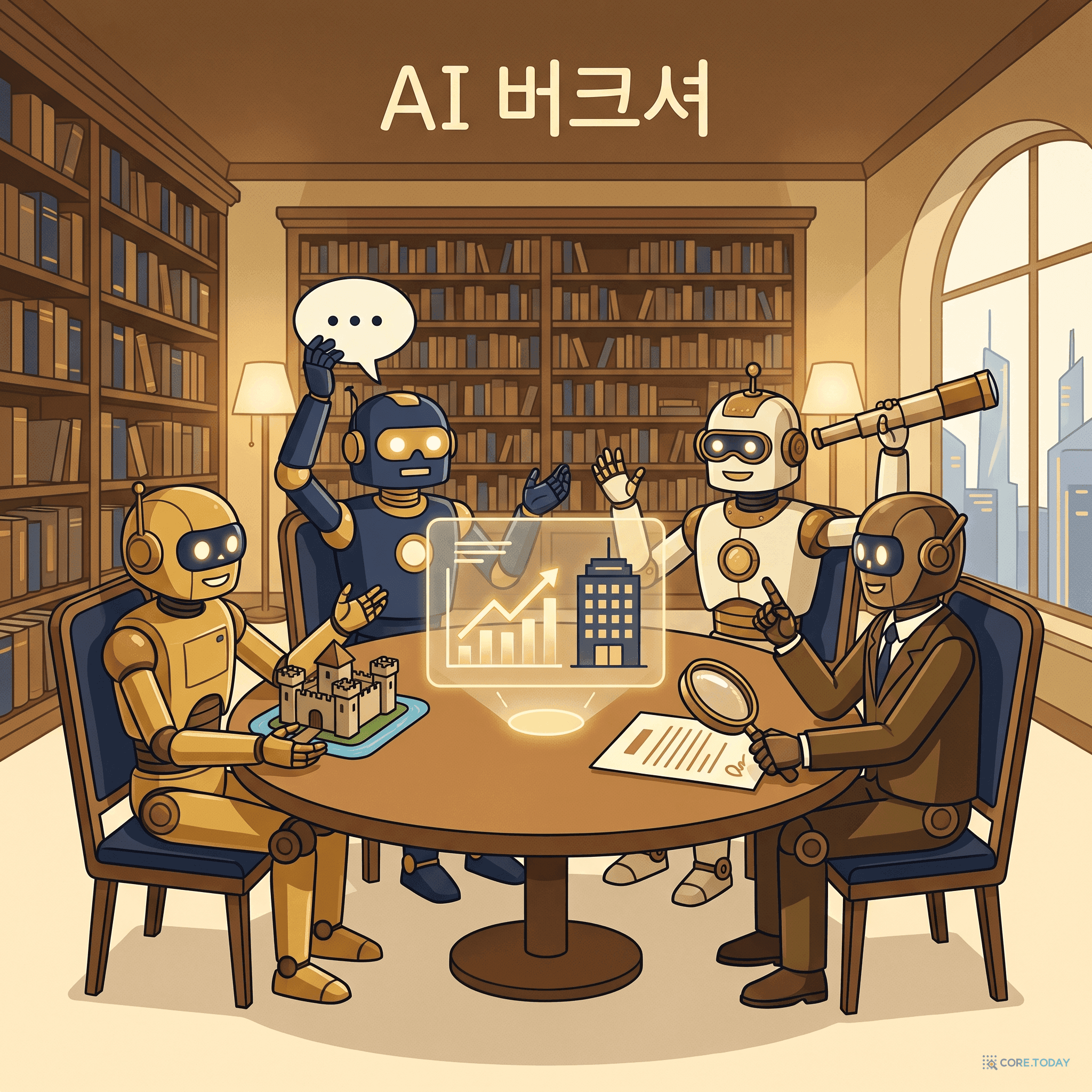 AI에게 '이 주식 살까요?'라고 묻지 마라 — 투자 거장 4명을 프롬프트로 부활시킨 'AI 버크셔' 해부