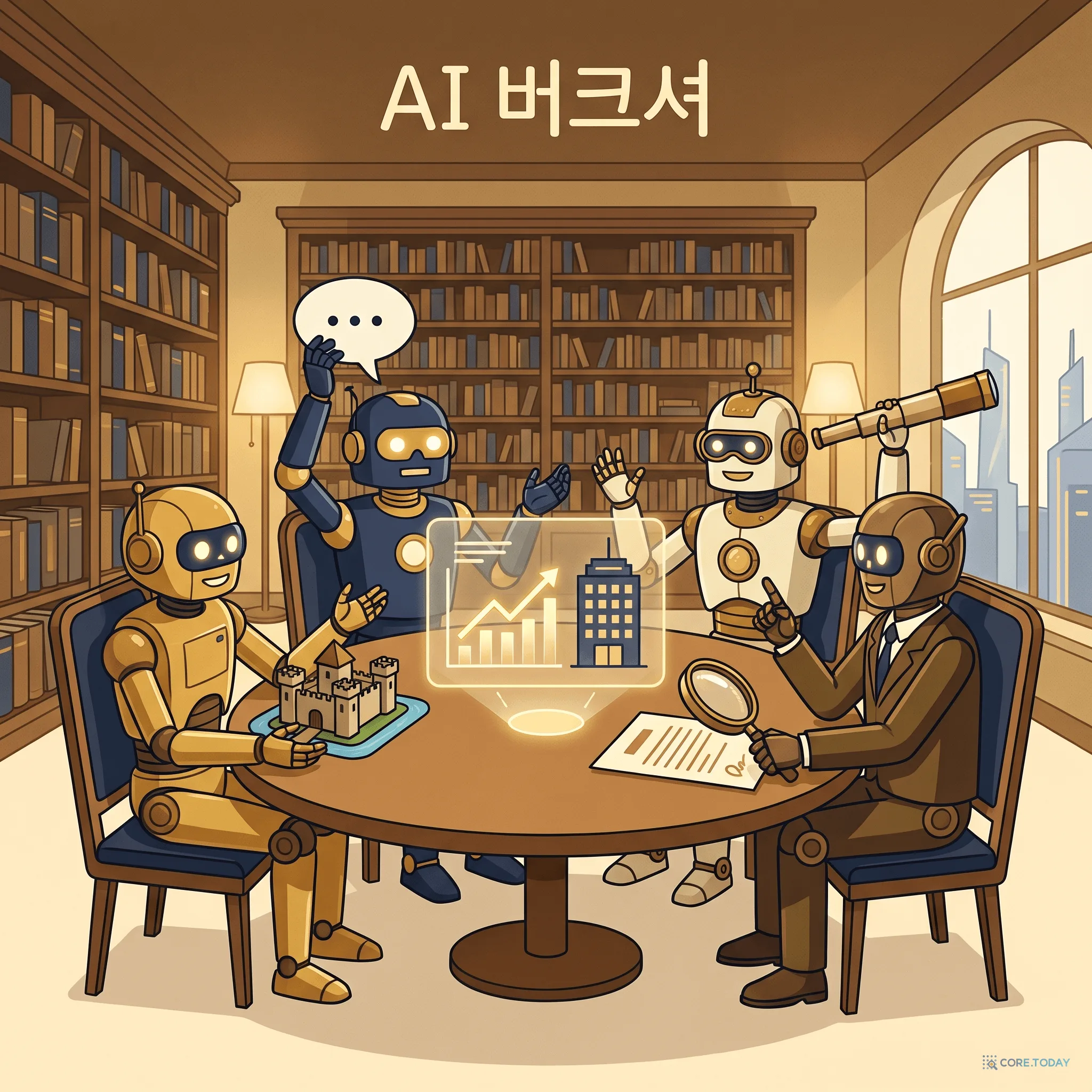 AI에게 '이 주식 살까요?'라고 묻지 마라 — 투자 거장 4명을 프롬프트로 부활시킨 'AI 버크셔' 해부