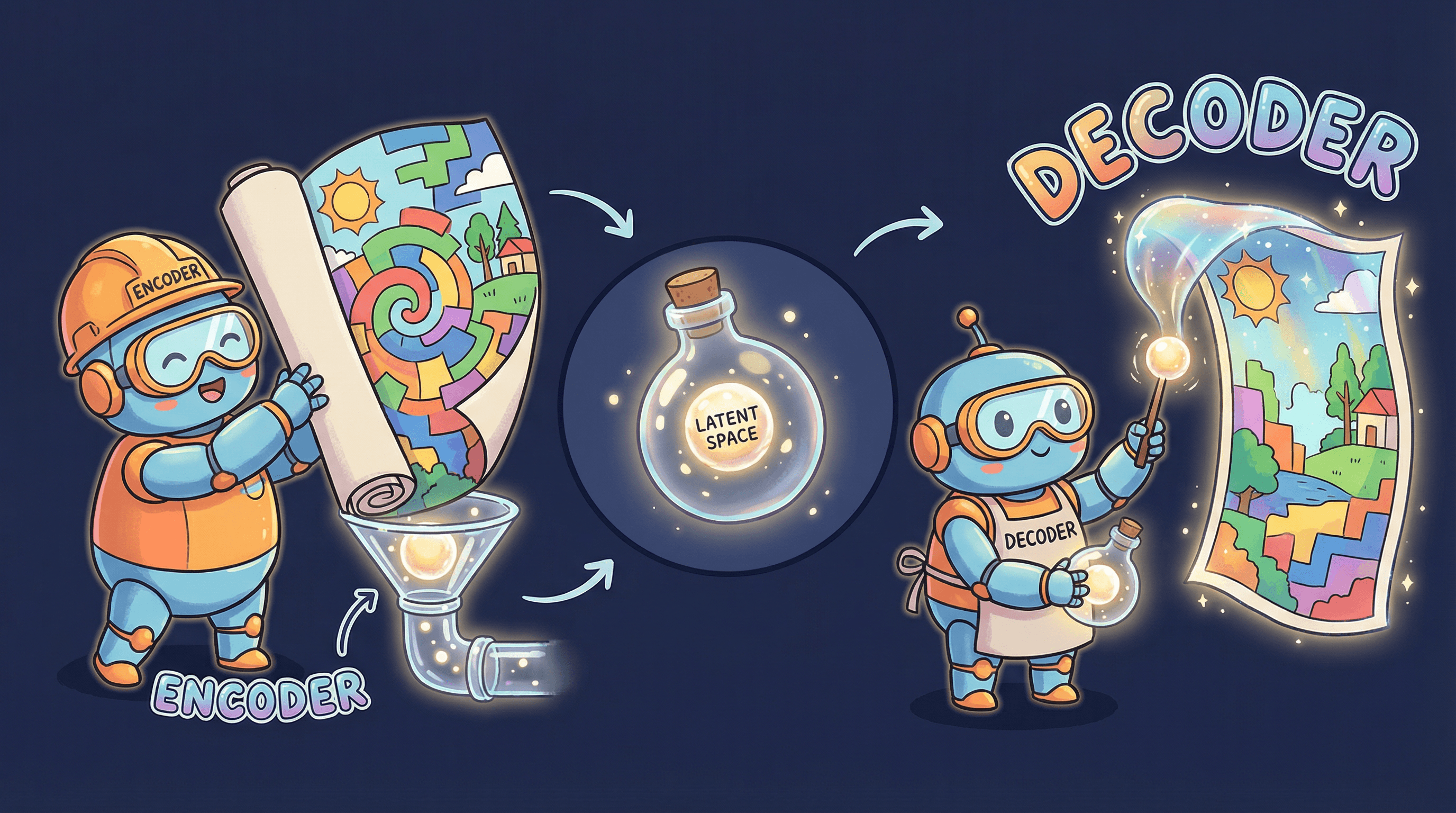 오토인코더 완전 정복: 데이터를 압축했다 복원하면 AI가 '이해'를 배운다