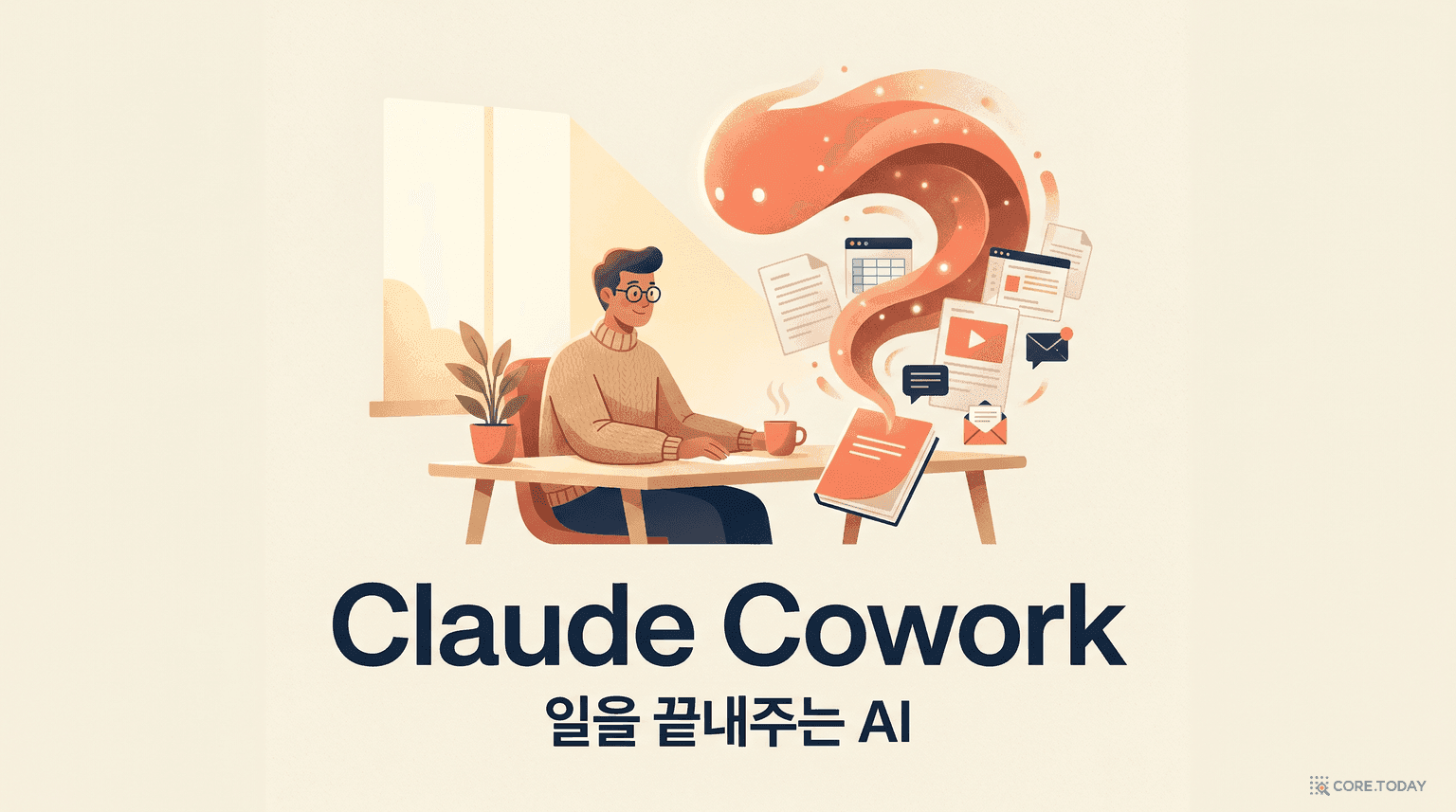 Claude Cowork 완전 정복 — '답하는 AI'에서 '일을 끝내주는 AI'로
