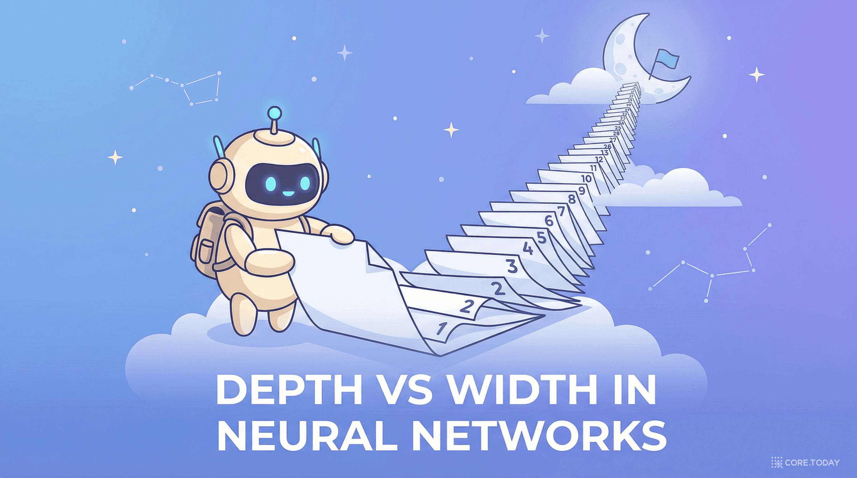 Depth Separation 특집: 왜 '넓고 얕은' AI보다 '좁고 깊은' AI가 압도적으로 효율적인가