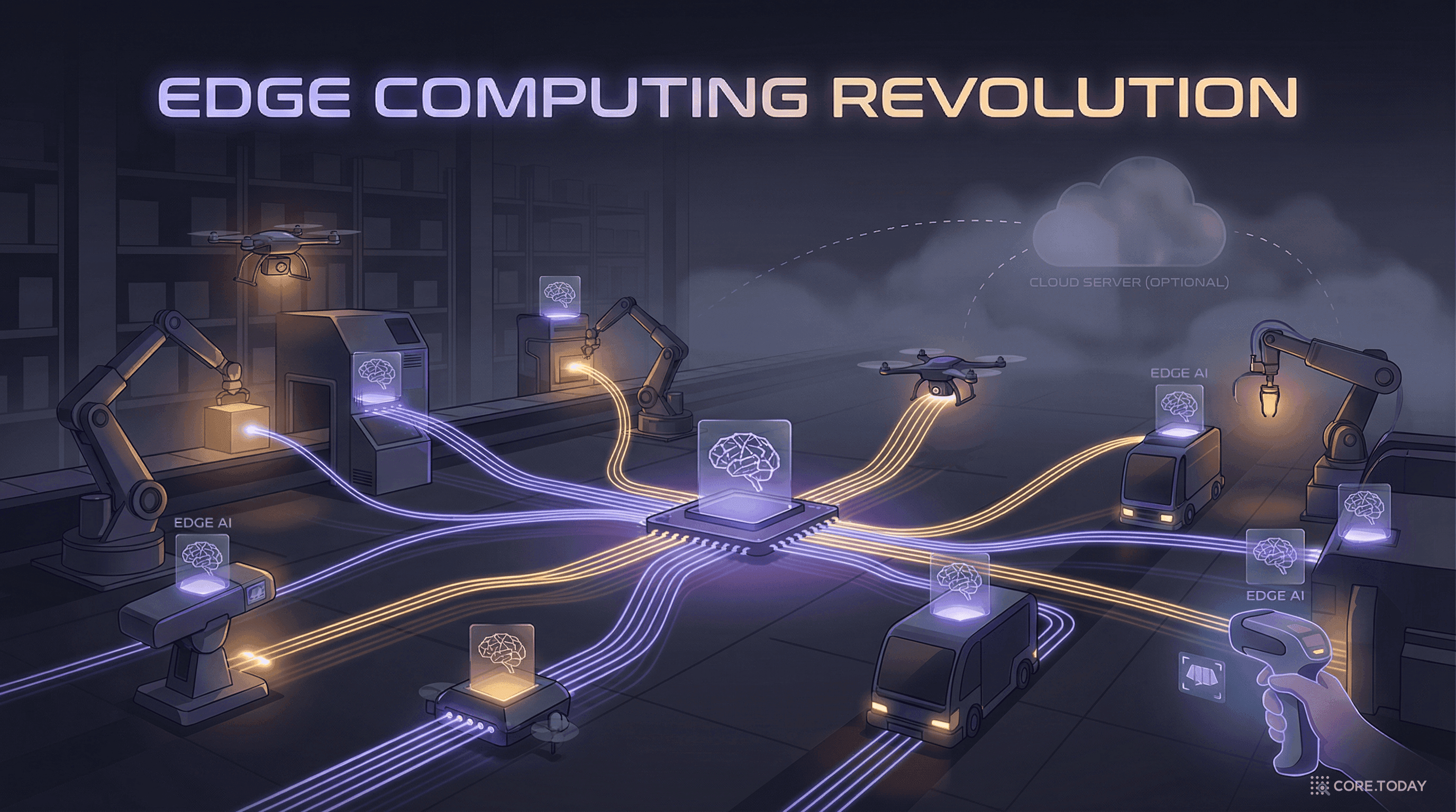 엣지 AI 완전 가이드: 클라우드 없이 현장에서 추론하는 시대가 열렸다