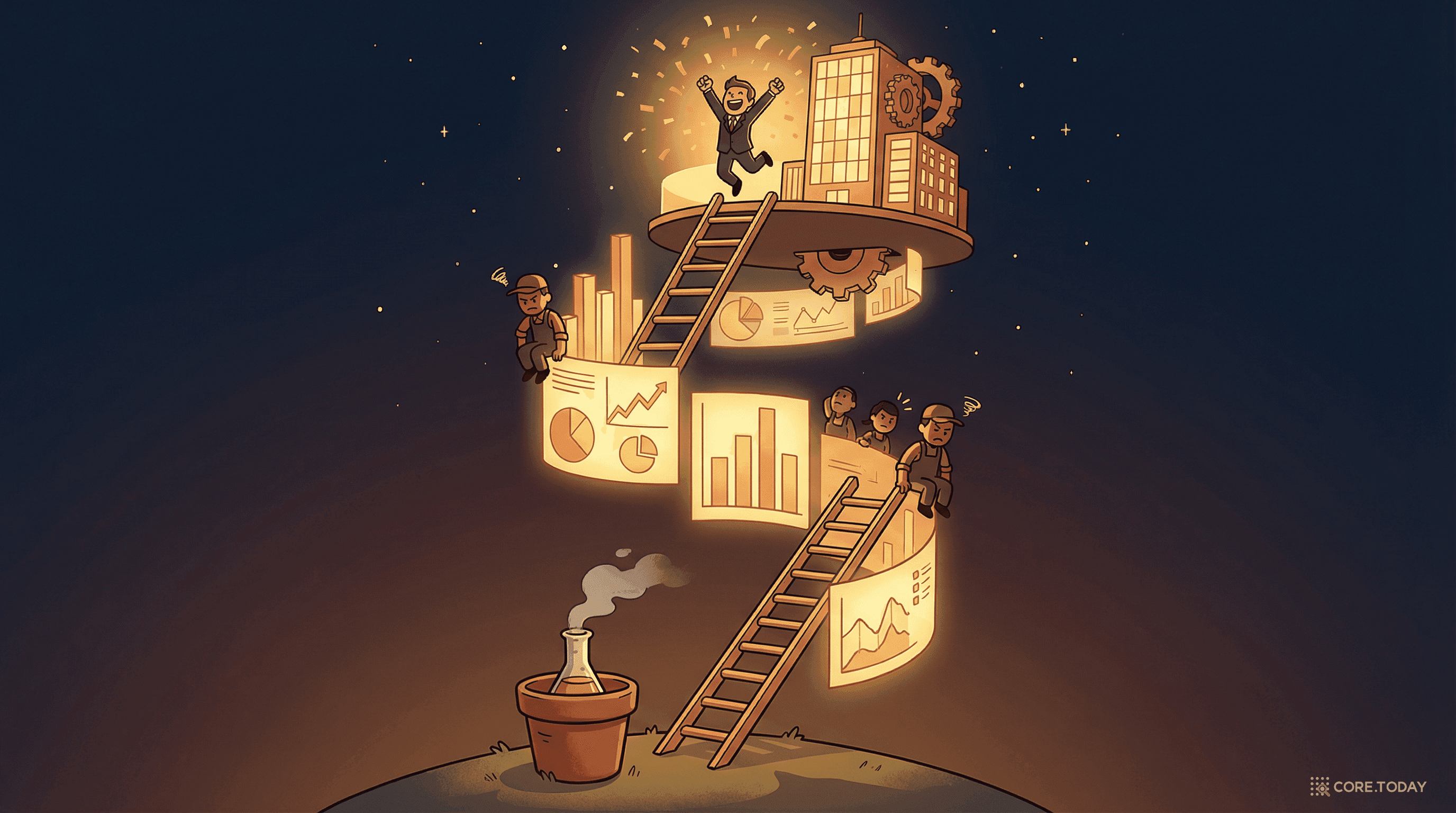 기업 AI 스케일링: 95%가 파일럿에서 멈추는 이유, 그리고 5%의 비밀