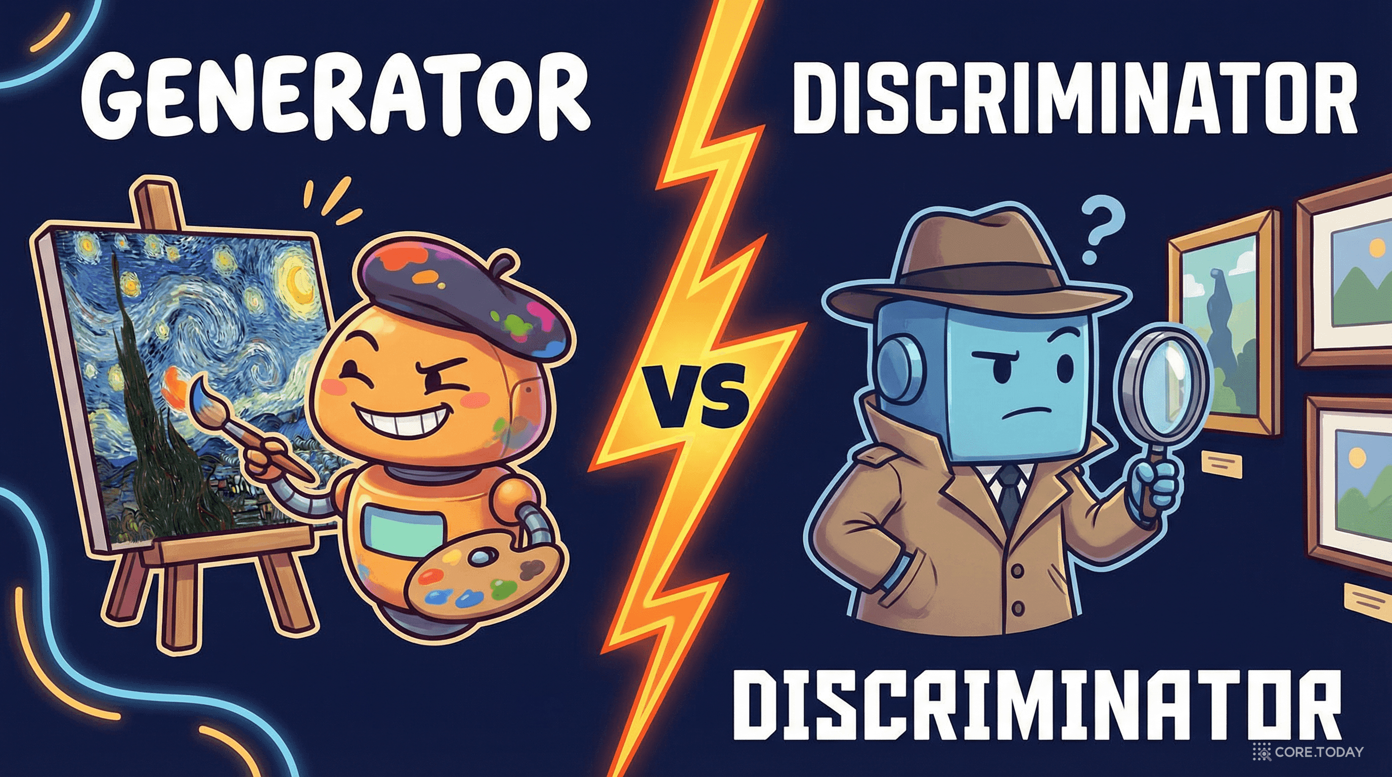 GAN 완전 정복: 위조지폐범과 경찰의 두뇌 싸움이 만든 AI 혁명