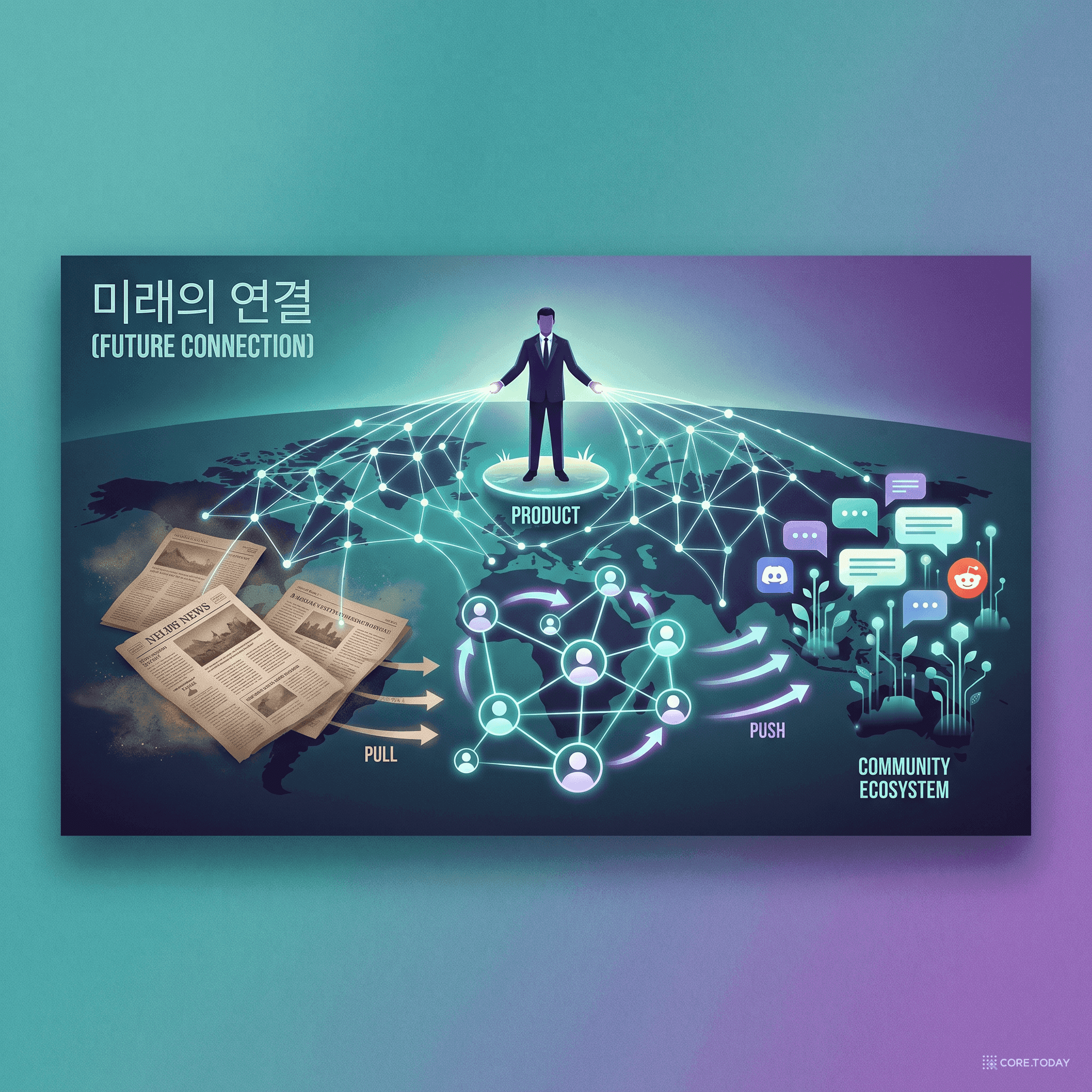 광고를 끄고 커뮤니티를 켜라 — Pull에서 Push, 그리고 생태계로: AI 시대 GTM 플레이북의 재작성