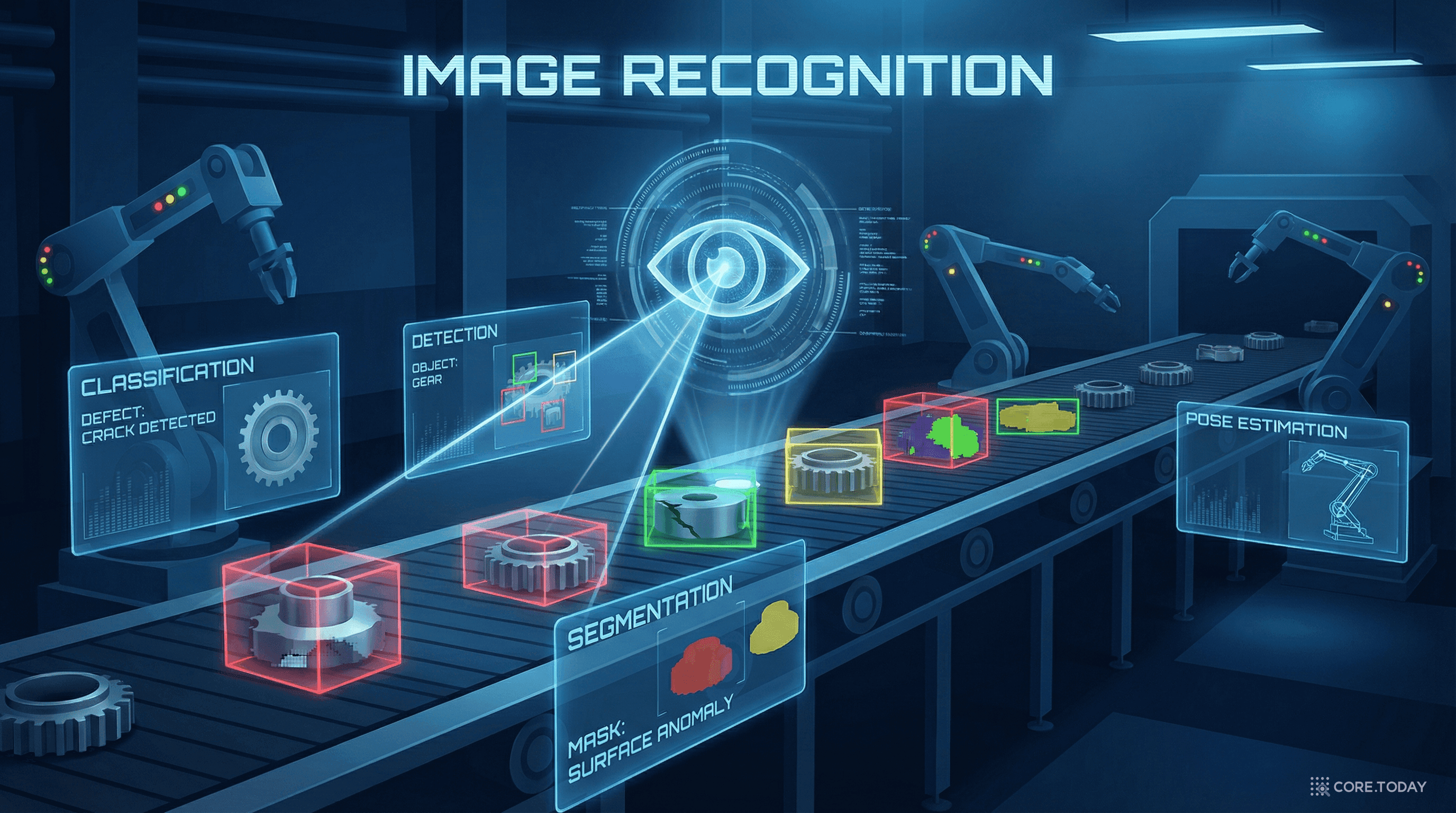 이미지 객체 인식 완전 가이드: 컴퓨터에게 '보는 법'을 가르친 25년 — 공장에서 자율주행까지