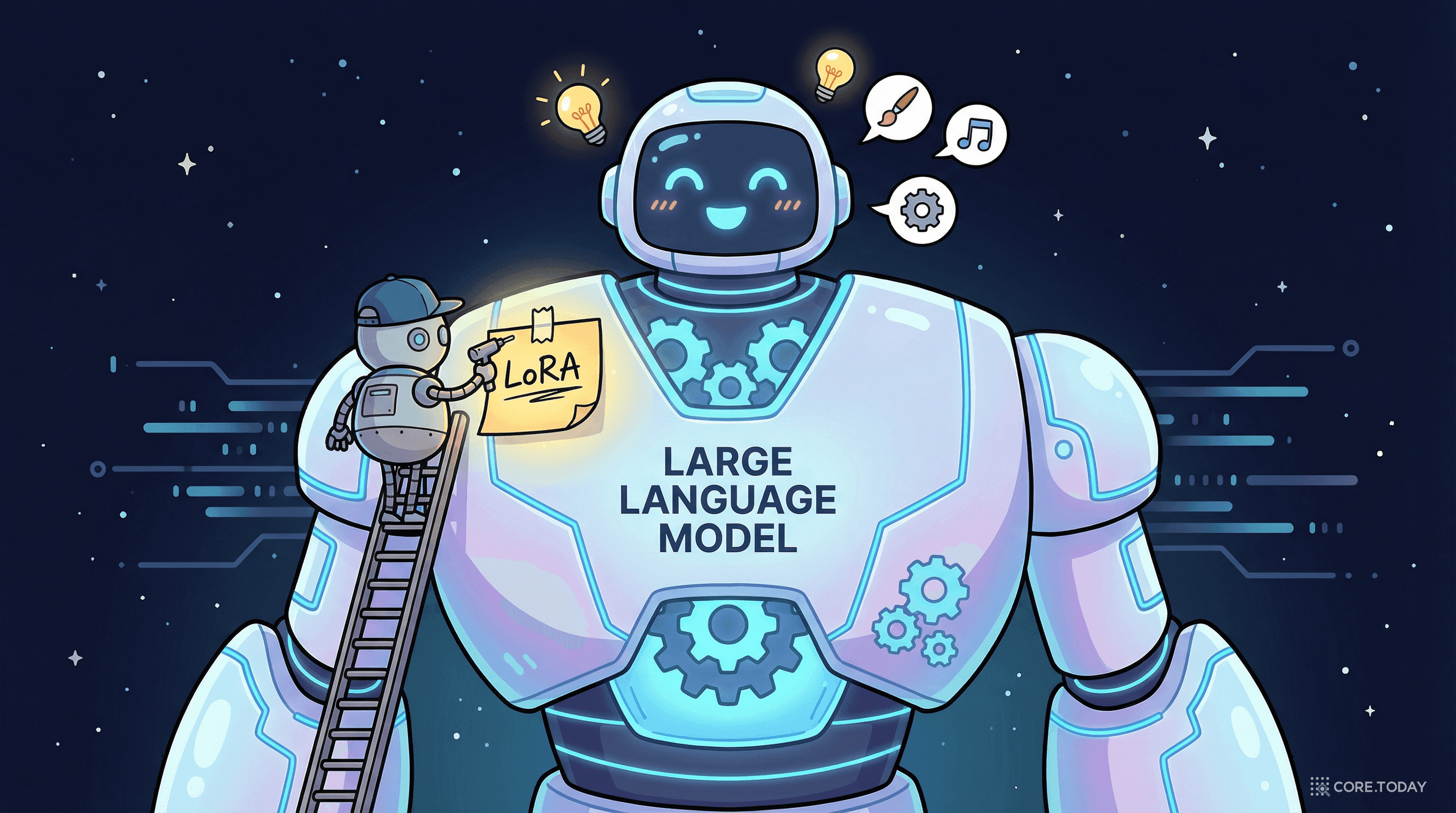 LoRA 완전 정복: 포스트잇 하나로 거대 AI를 내 것으로 만드는 법