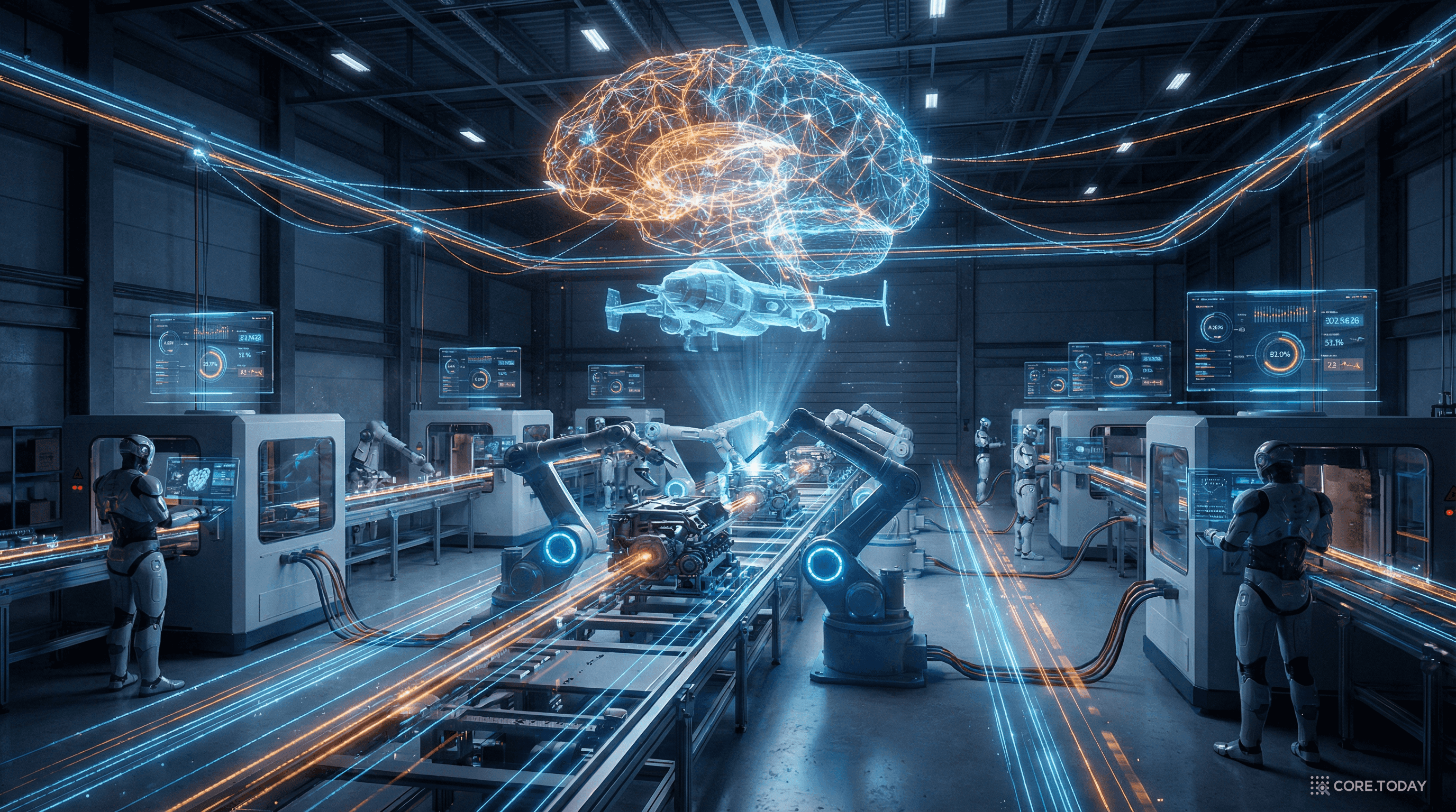 제조업 AI 완전정복: 공장이 스스로 생각하는 시대가 왔다