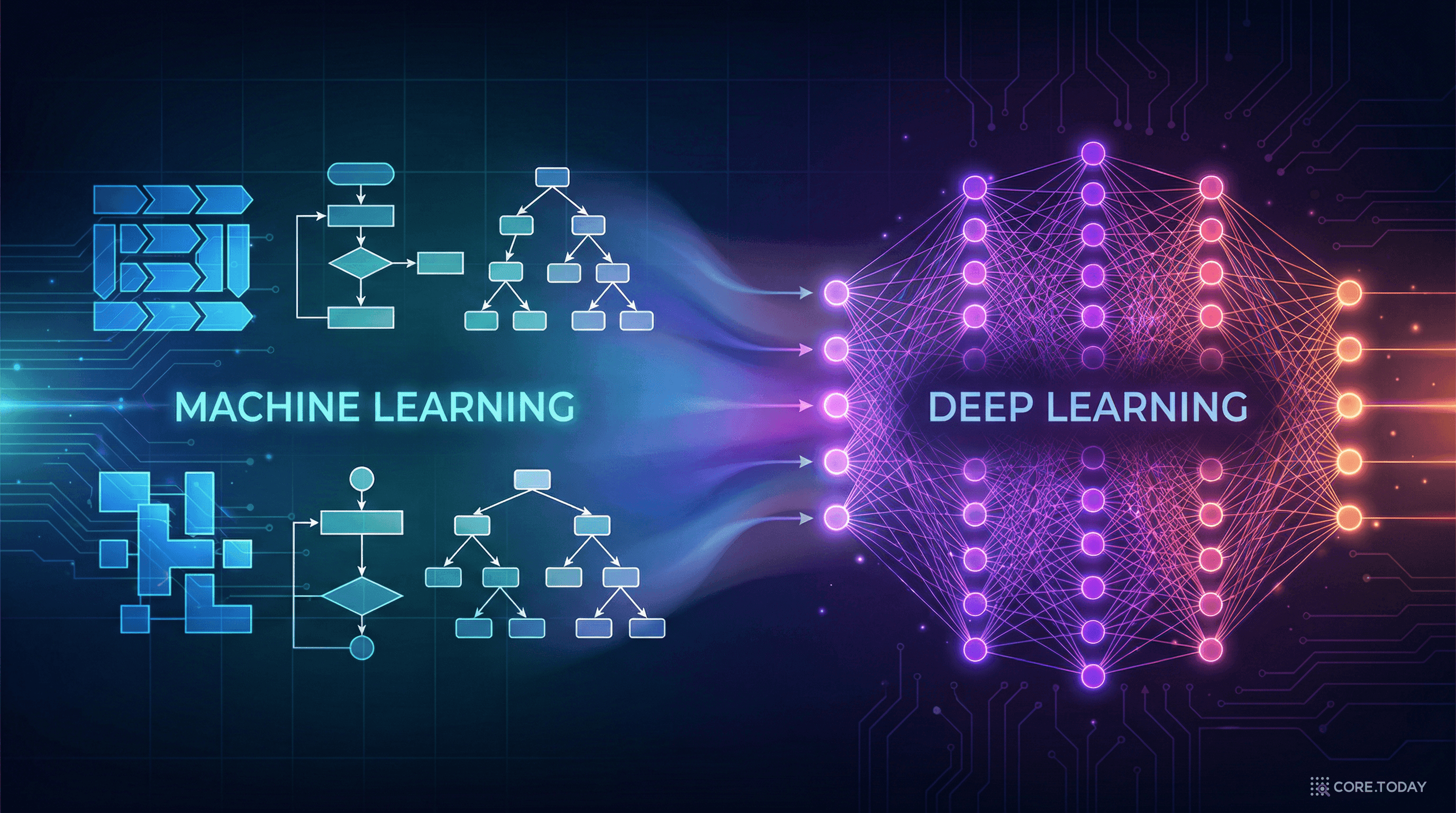 머신러닝 vs 딥러닝: 같은 듯 다른 두 세계를 제대로 이해하기