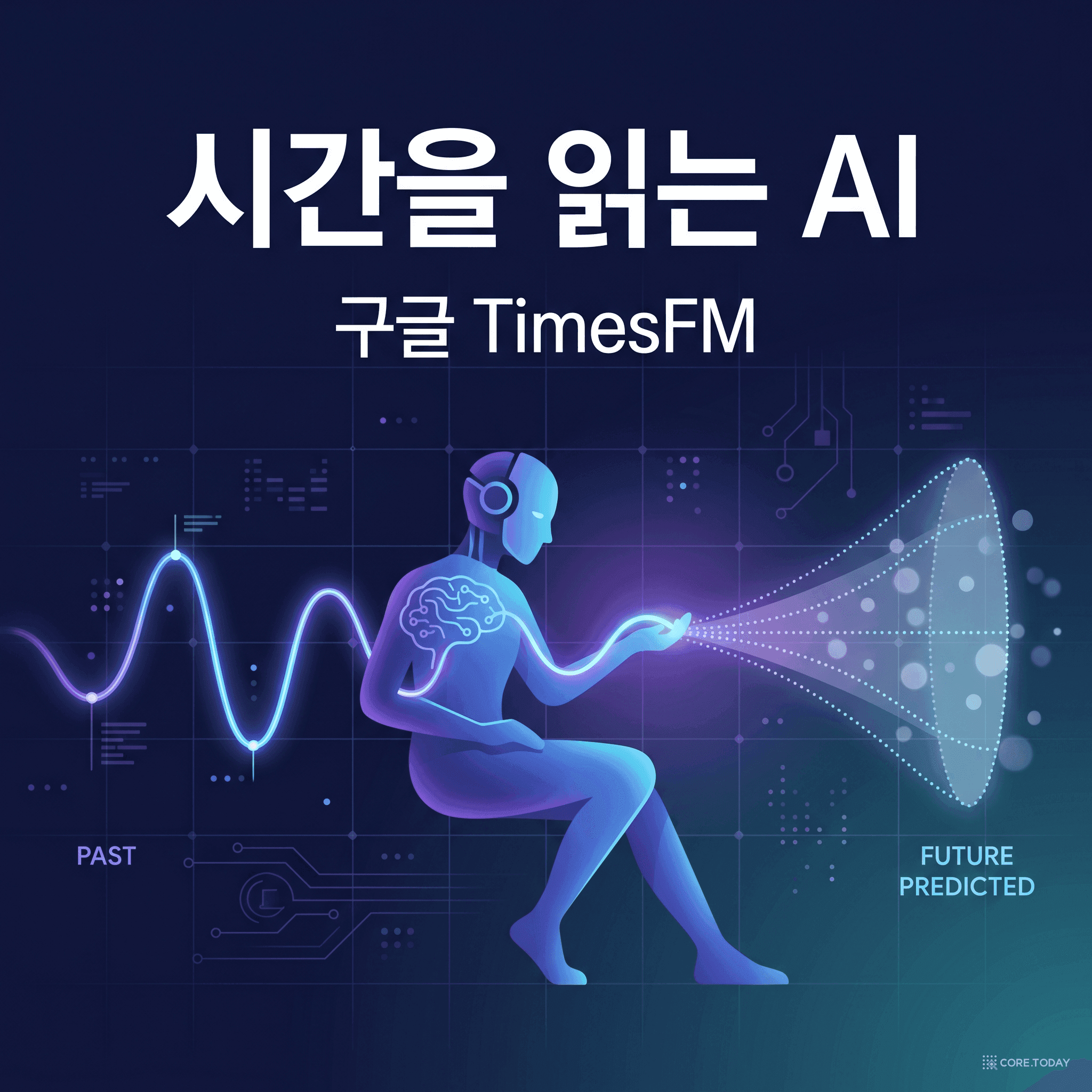 시간을 읽는 AI: 구글 TimesFM과 시계열 예측의 'GPT 모먼트'