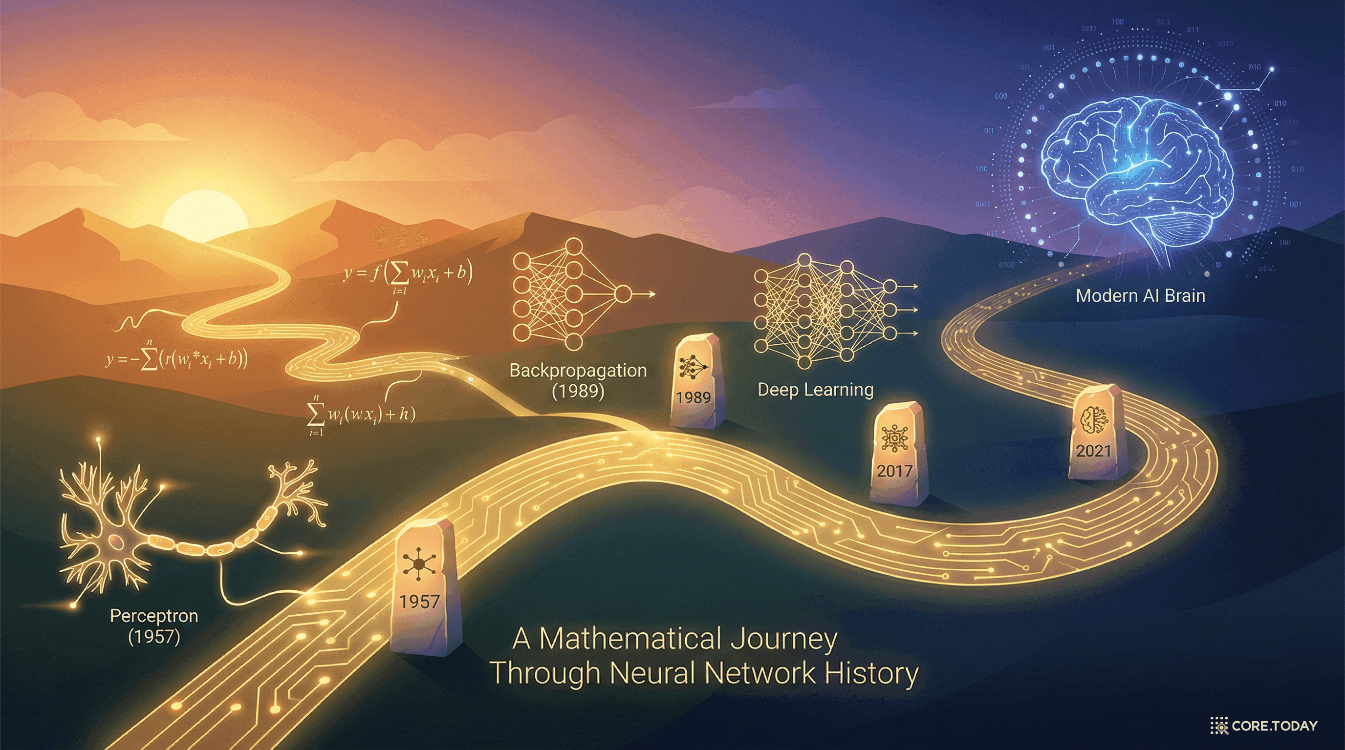 UAT에서 LoRA까지: 신경망이 세상을 배우는 수학적 여정