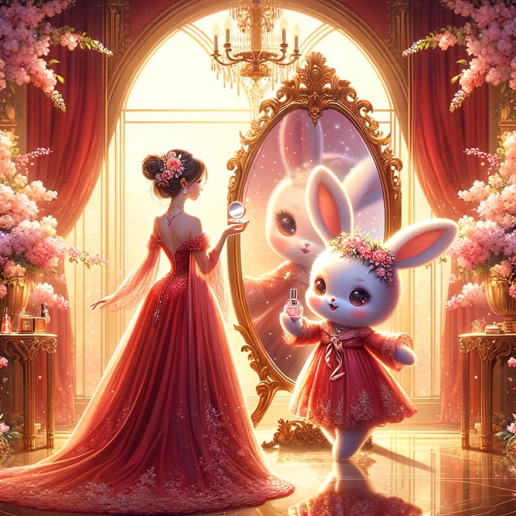 Eau de AI 일러스트레이션 - 향수와 AI의 만남