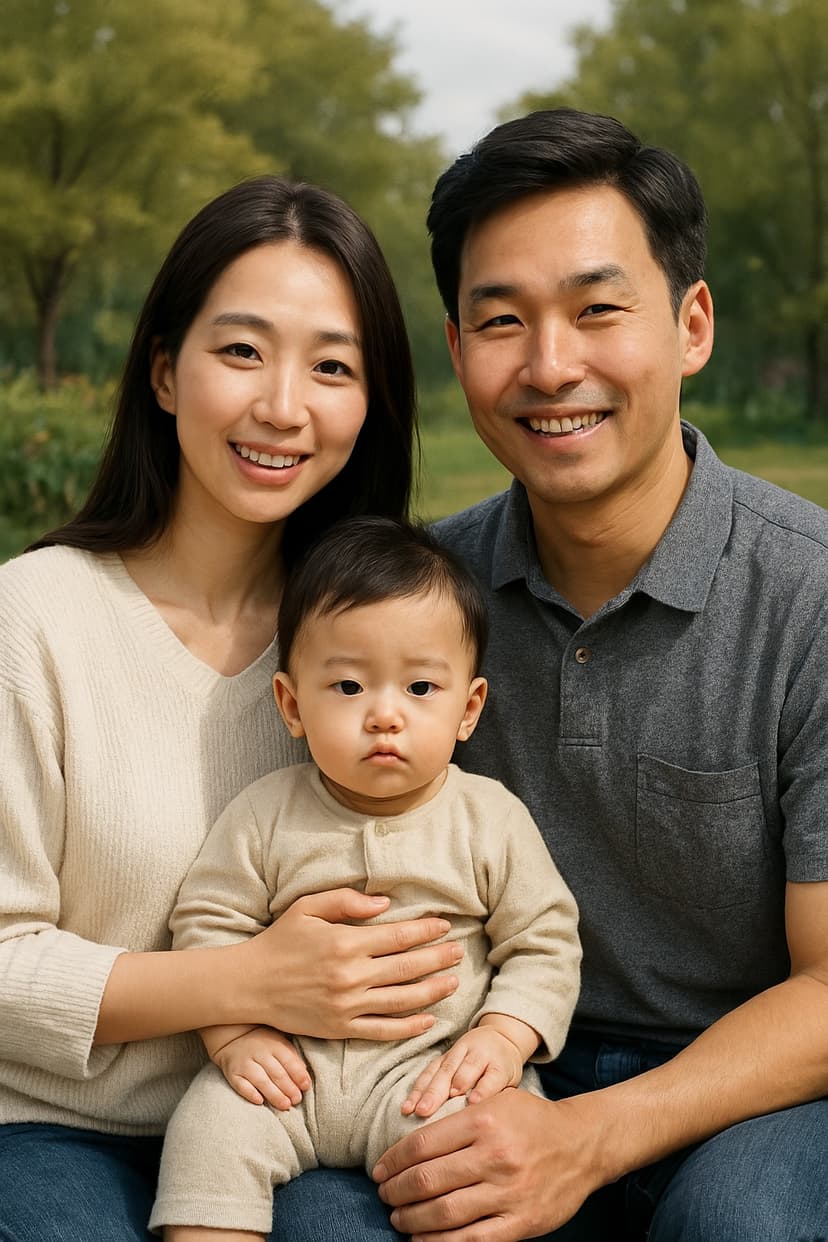 가족 사진 원본