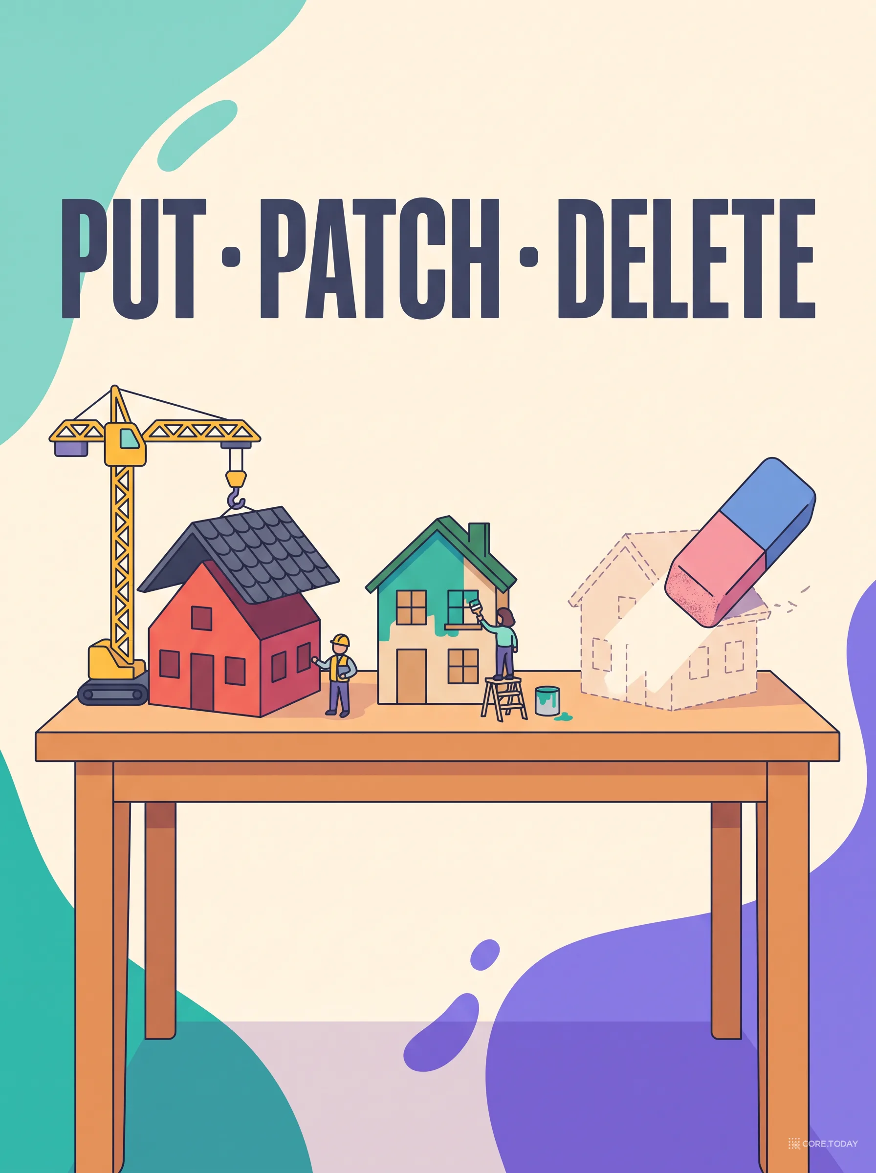 CRUD ② PUT·PATCH·DELETE — 통째로 바꾸기, 일부 고치기, 지우기 (FastAPI 입문 6편)
