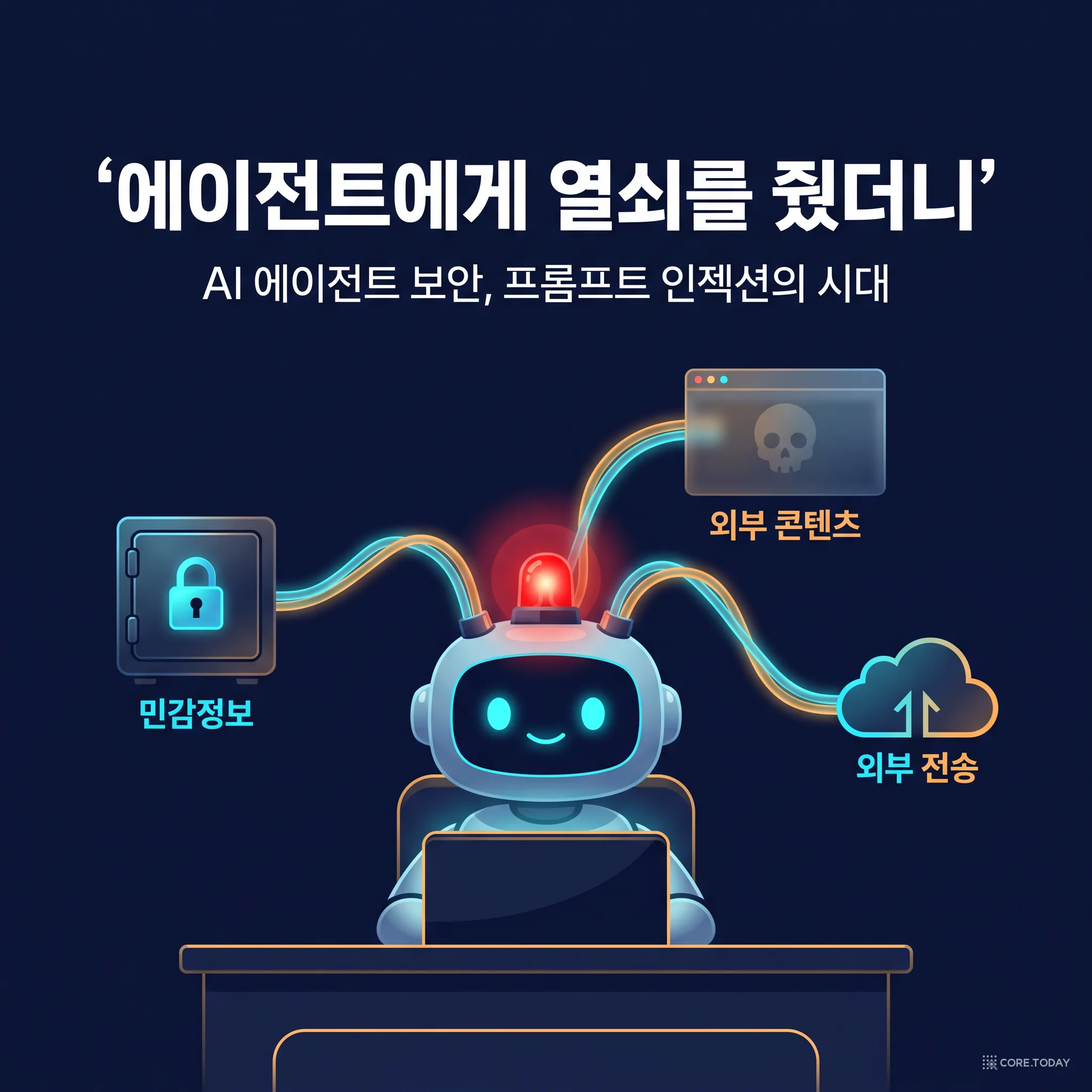 에이전트에게 열쇠를 줬더니 — AI 에이전트 보안, 프롬프트 인젝션의 시대