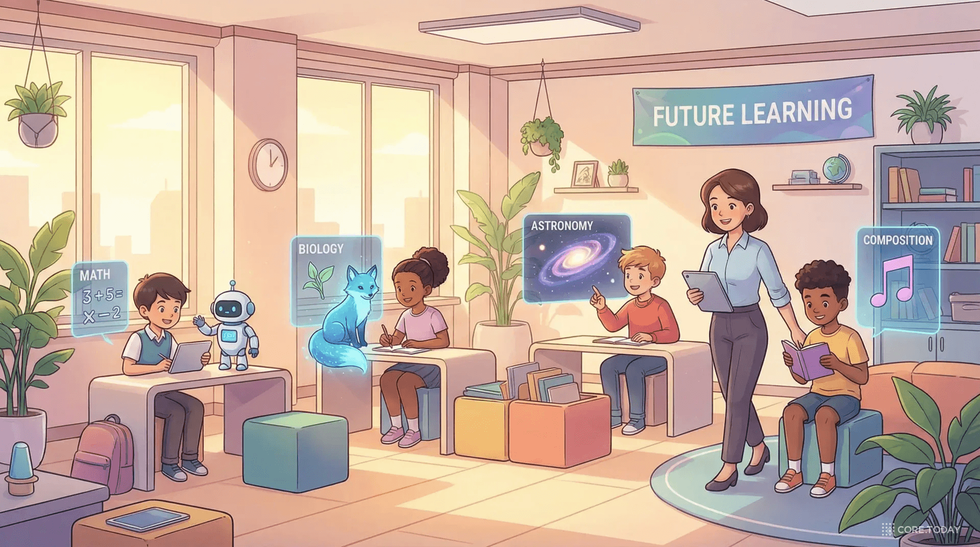 AI 시대의 교실 풍경 — 개인화된 AI 튜터와 함께