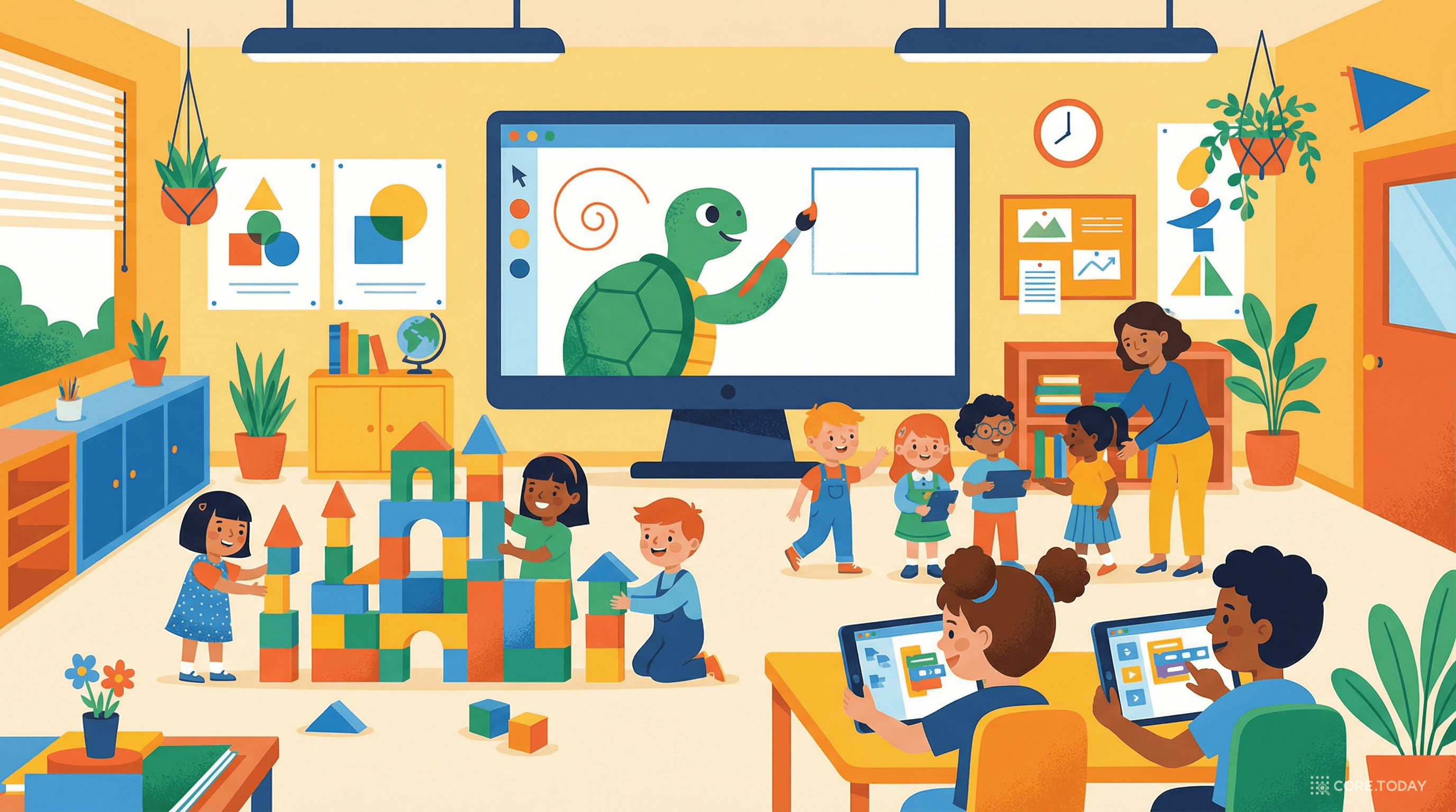 구성주의 — 아이들이 직접 만들고 코딩하며 배우는 교실