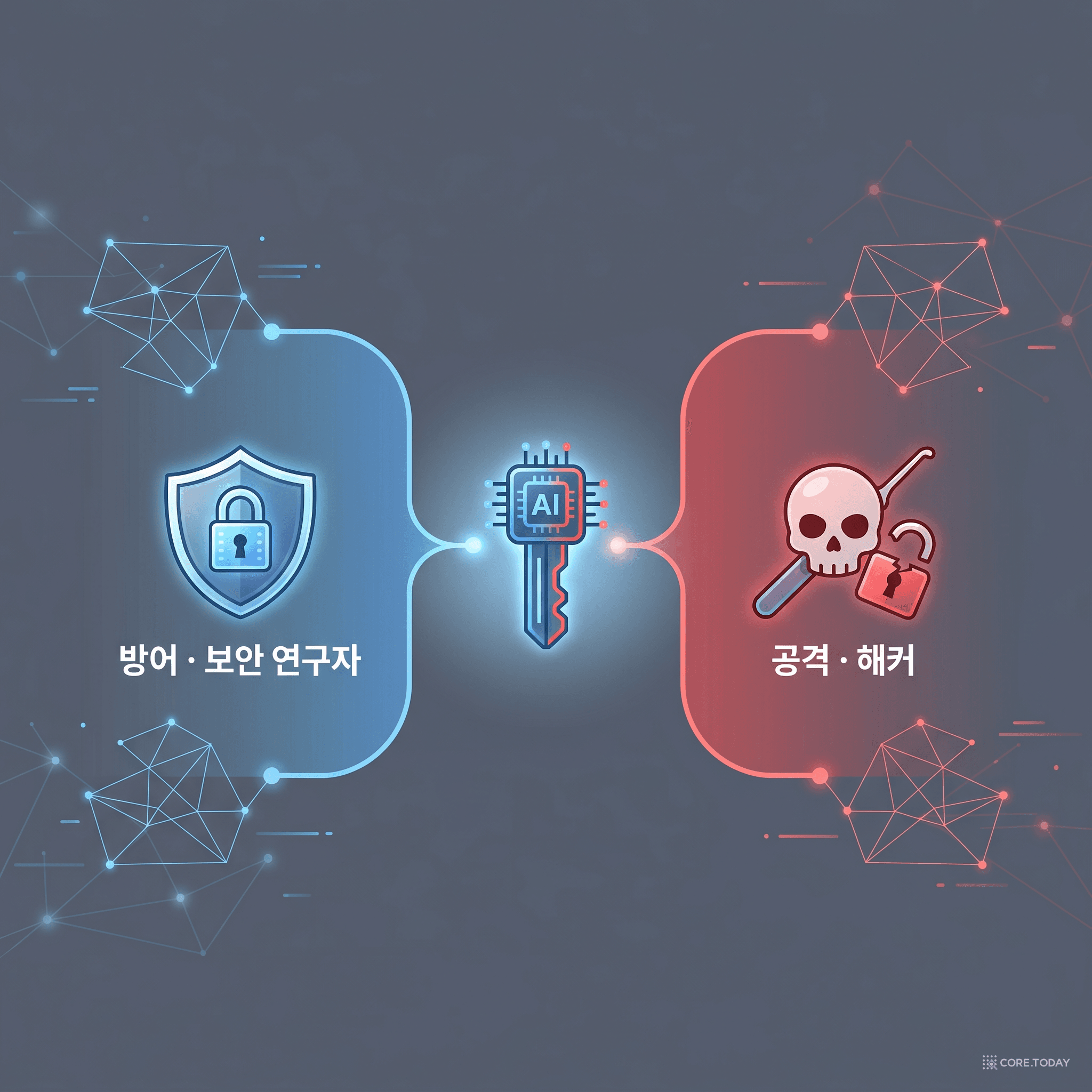 이중용도 — 같은 AI 능력이 방어와 공격 모두에 쓰인다
