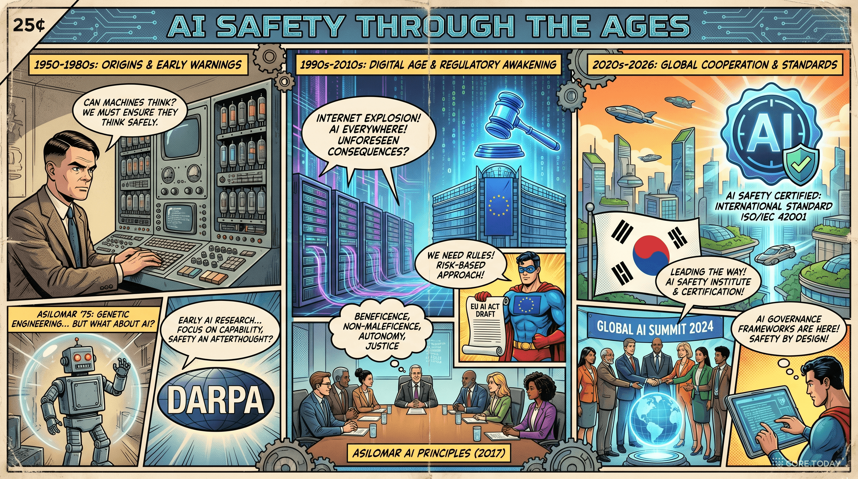 AI 신뢰성 역사 타임라인