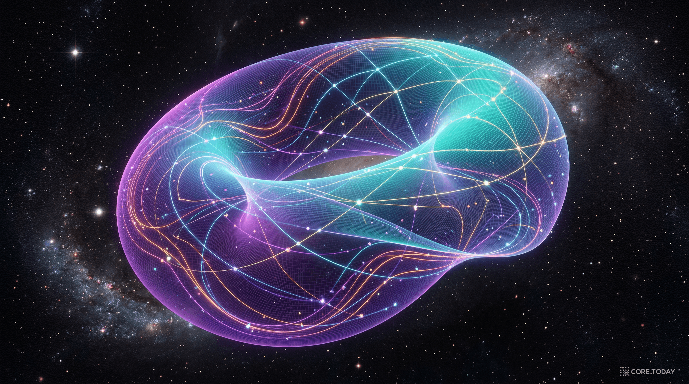 그래스만 다양체 — 고차원 공간 속 부분공간들의 궤적이 매끄러운 곡면 위를 흐른다