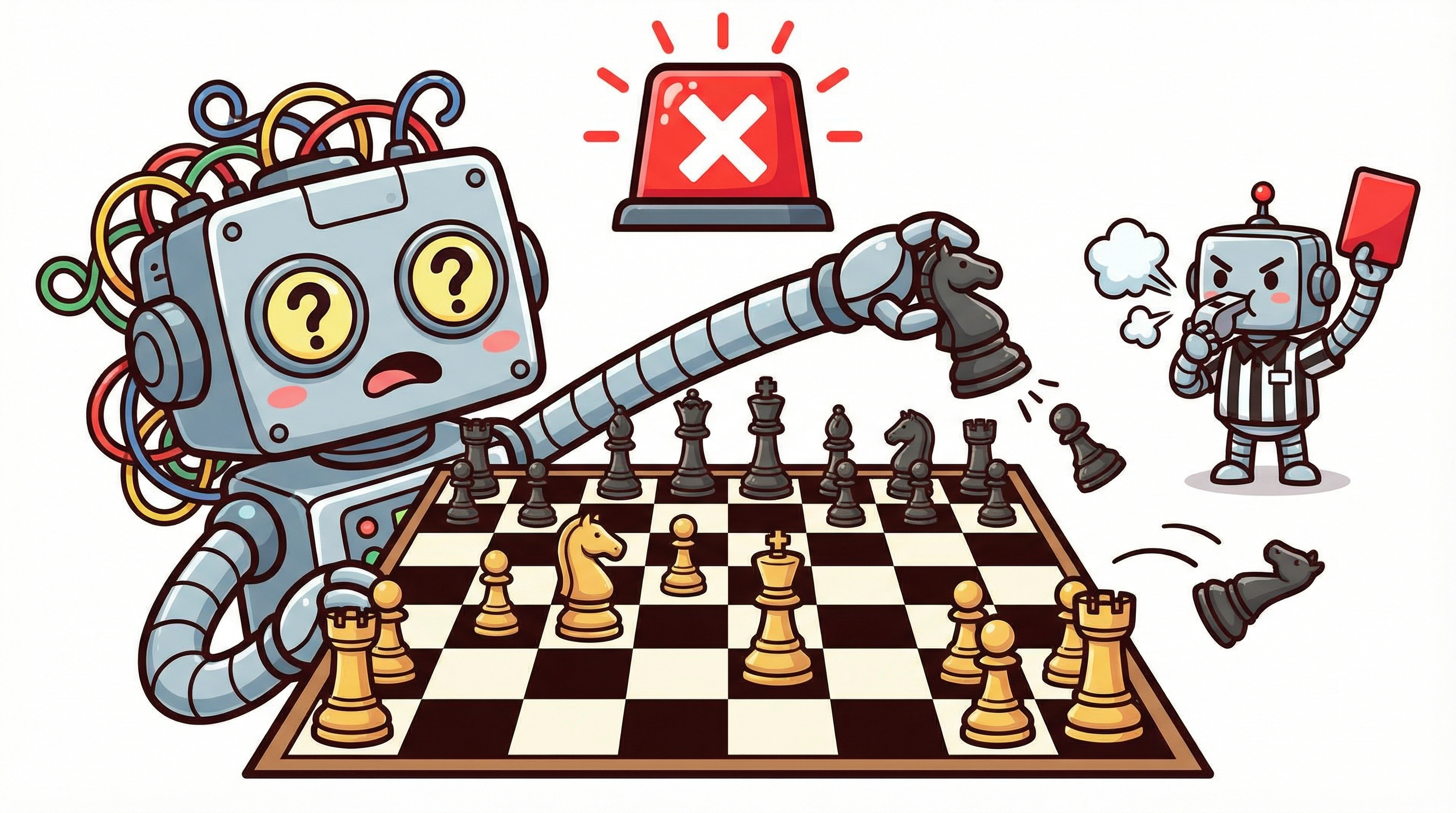 AI가 반칙을 범하는 상황