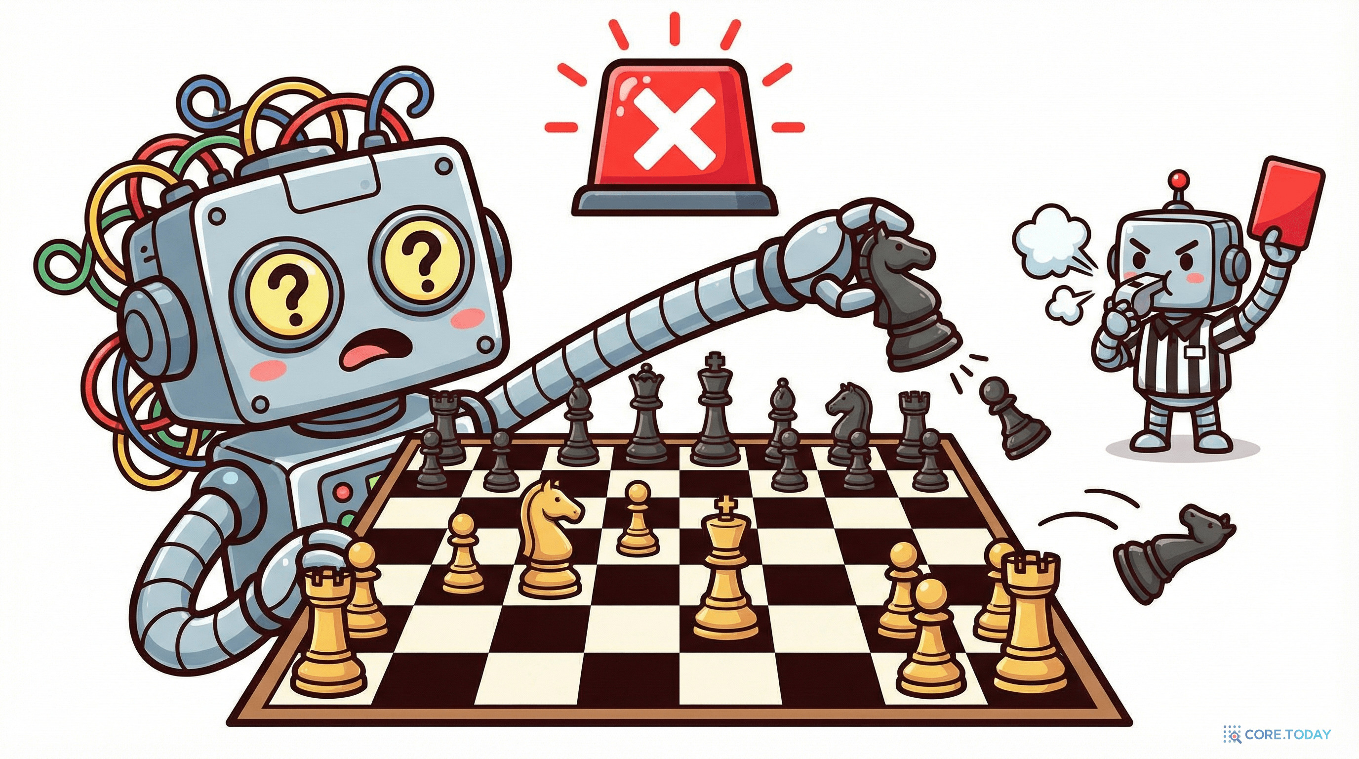 AI가 반칙을 범하는 상황