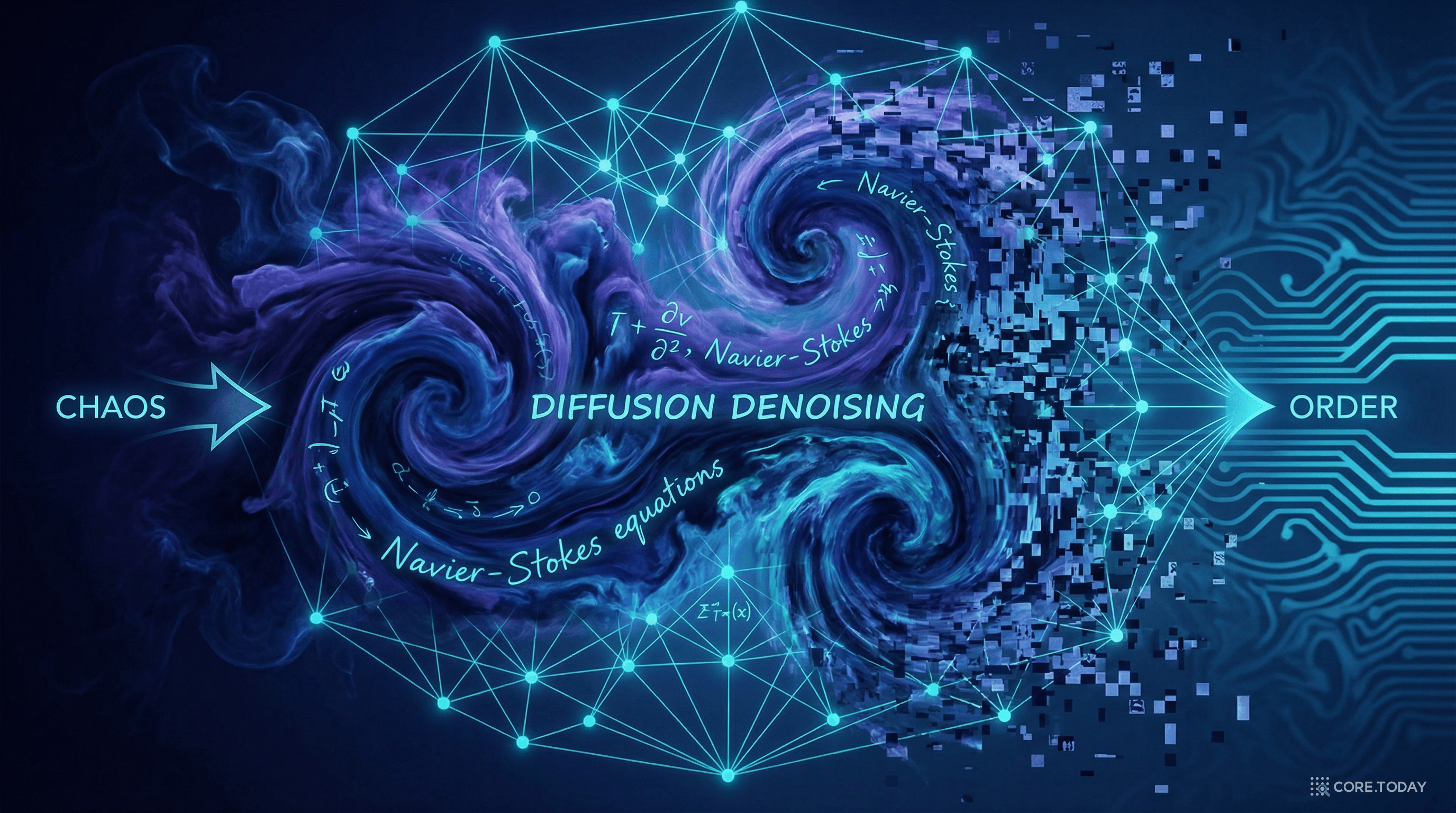 디퓨전 모델과 유체역학 시뮬레이션의 만남