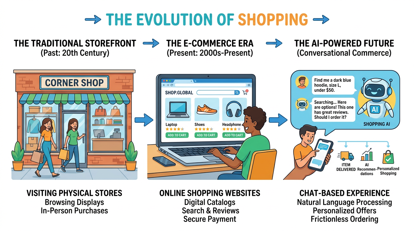 AI가 쇼핑의 전 과정을 흡수하는 미래