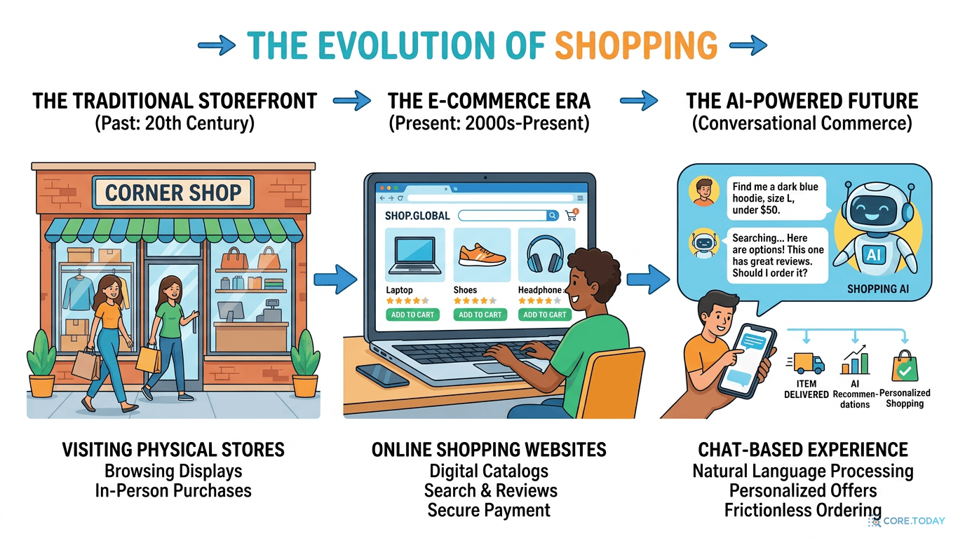 AI가 쇼핑의 전 과정을 흡수하는 미래